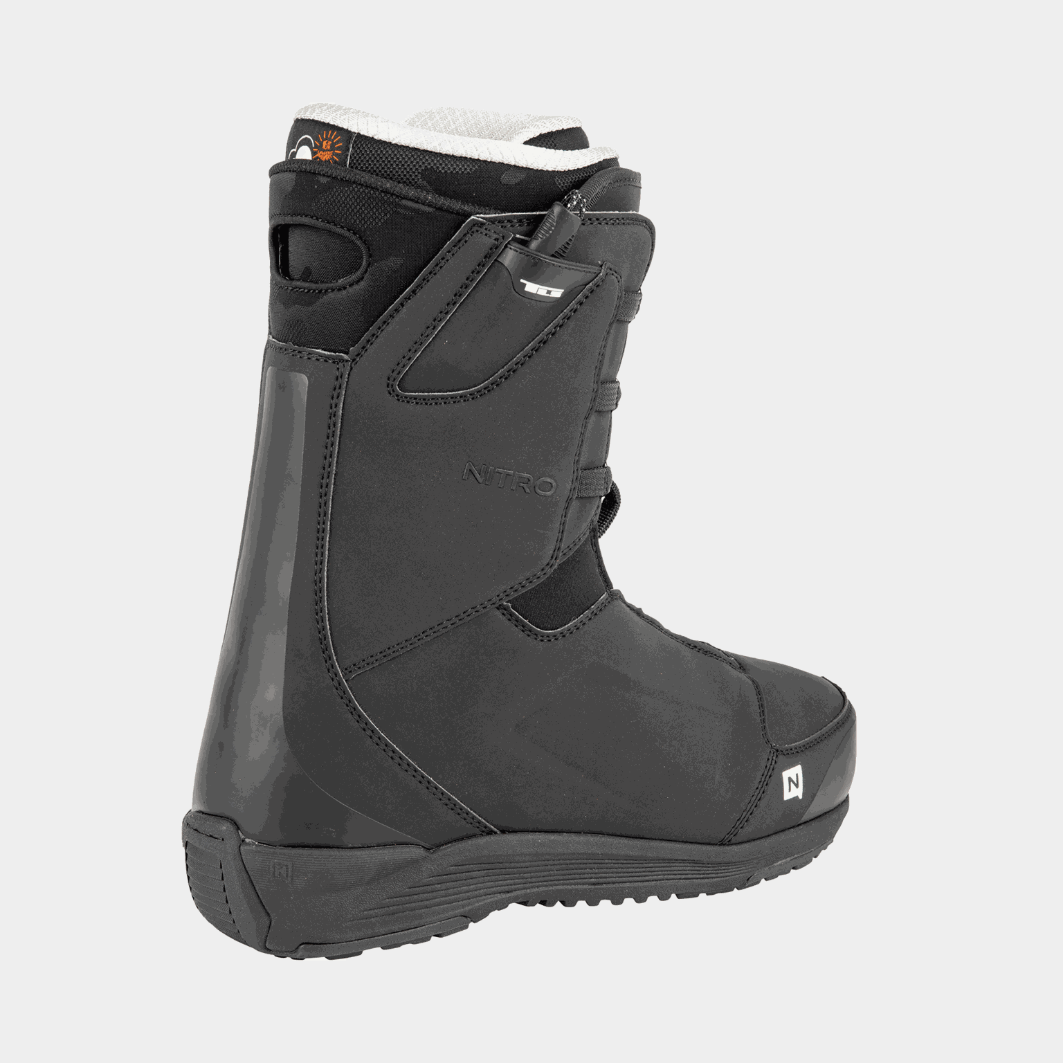 Botas de snowboard masculinas Anthem TLS 24/25 - Pretas