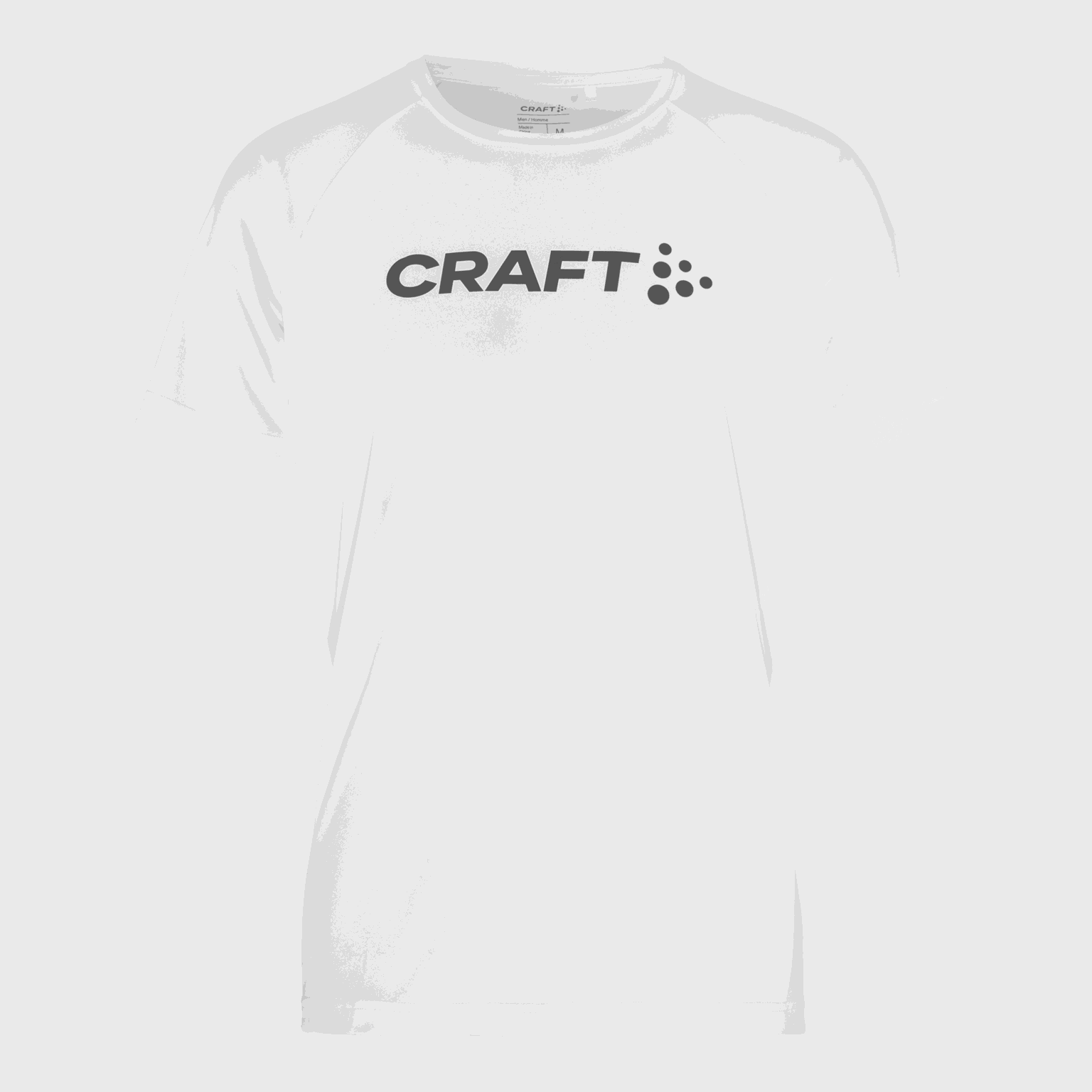  T-shirt Core Essence con logo, da uomo, bianca