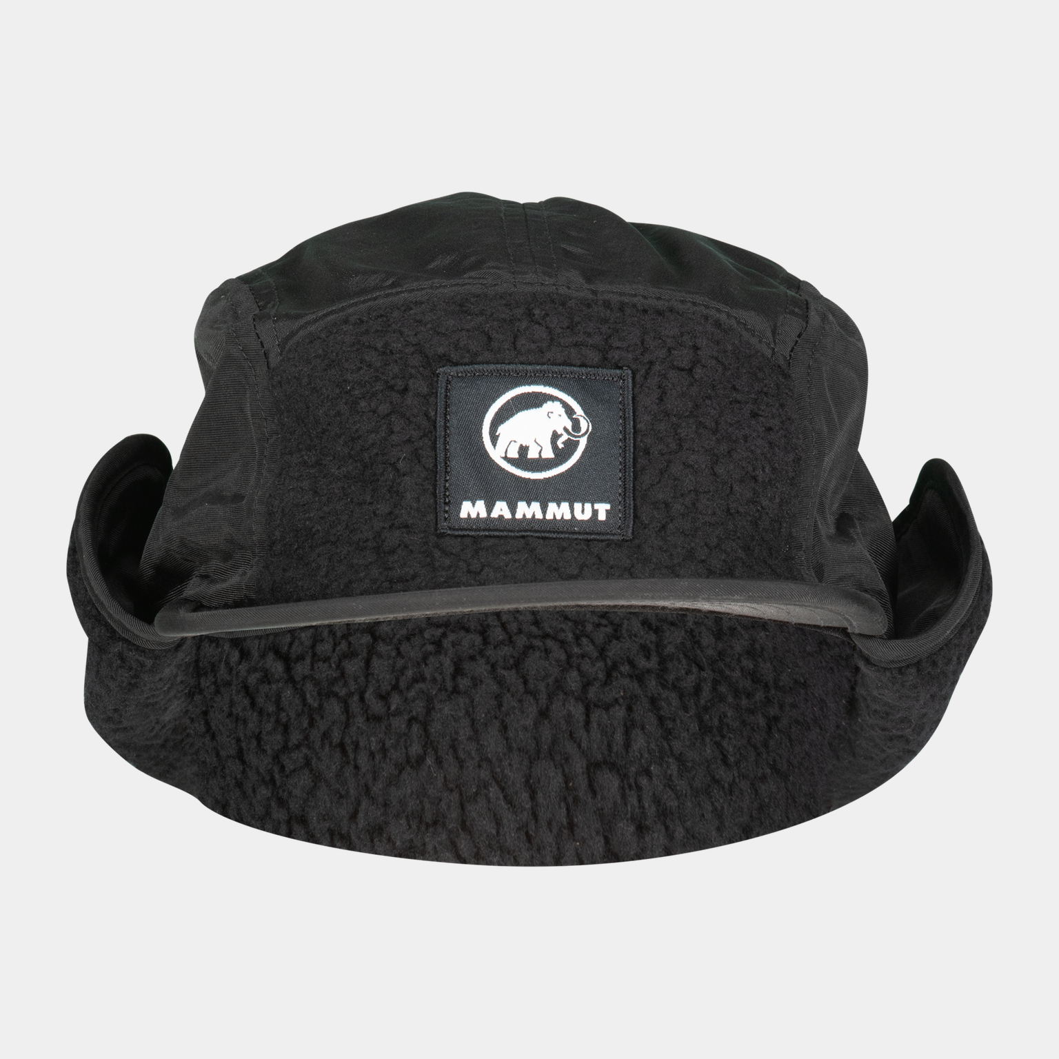  Gorro masculino de lã com protetores de orelha, tamanho 24/25, acessório de vestuário - preto
