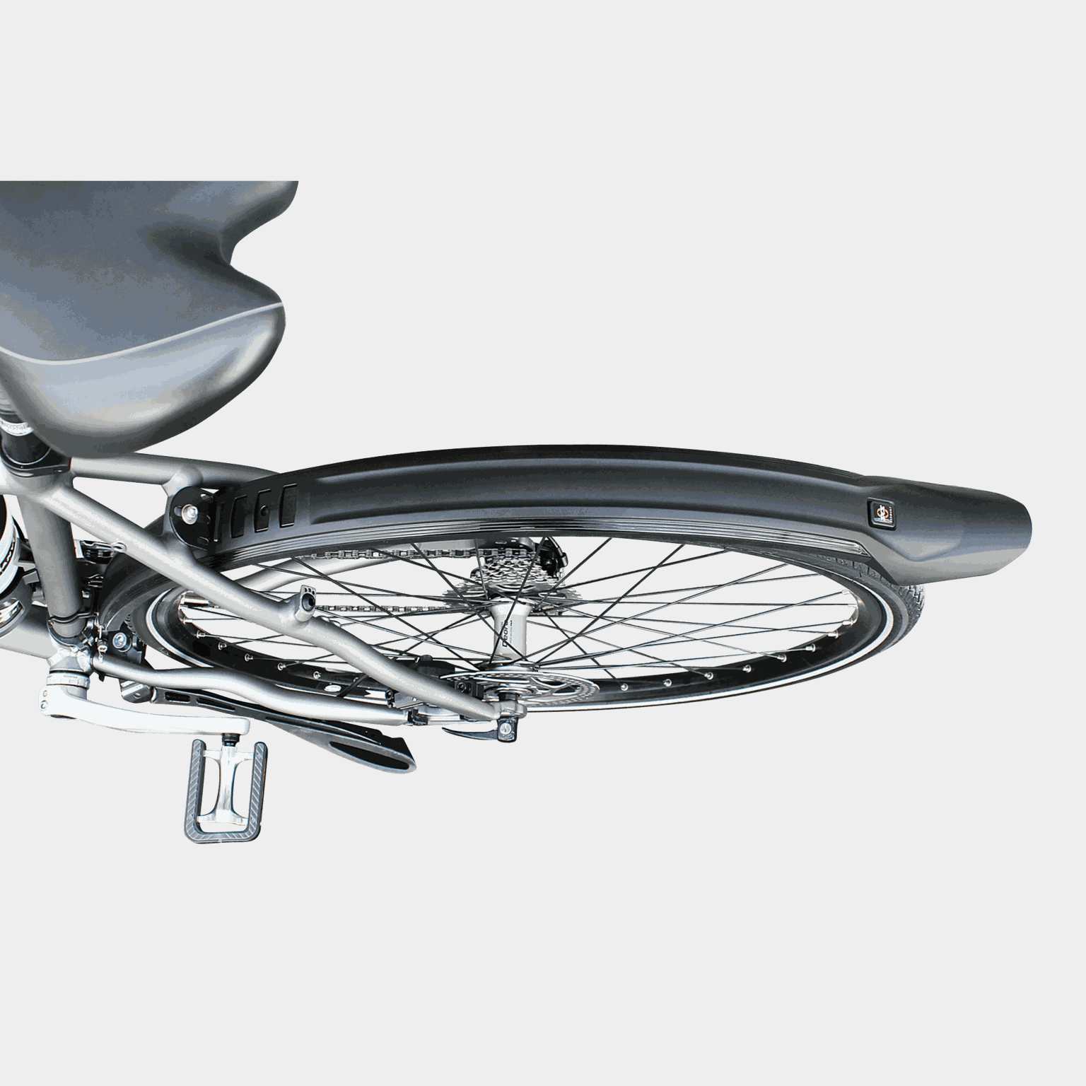 Velo 55 Cross mudguard set, skjermsett, plast - Svart