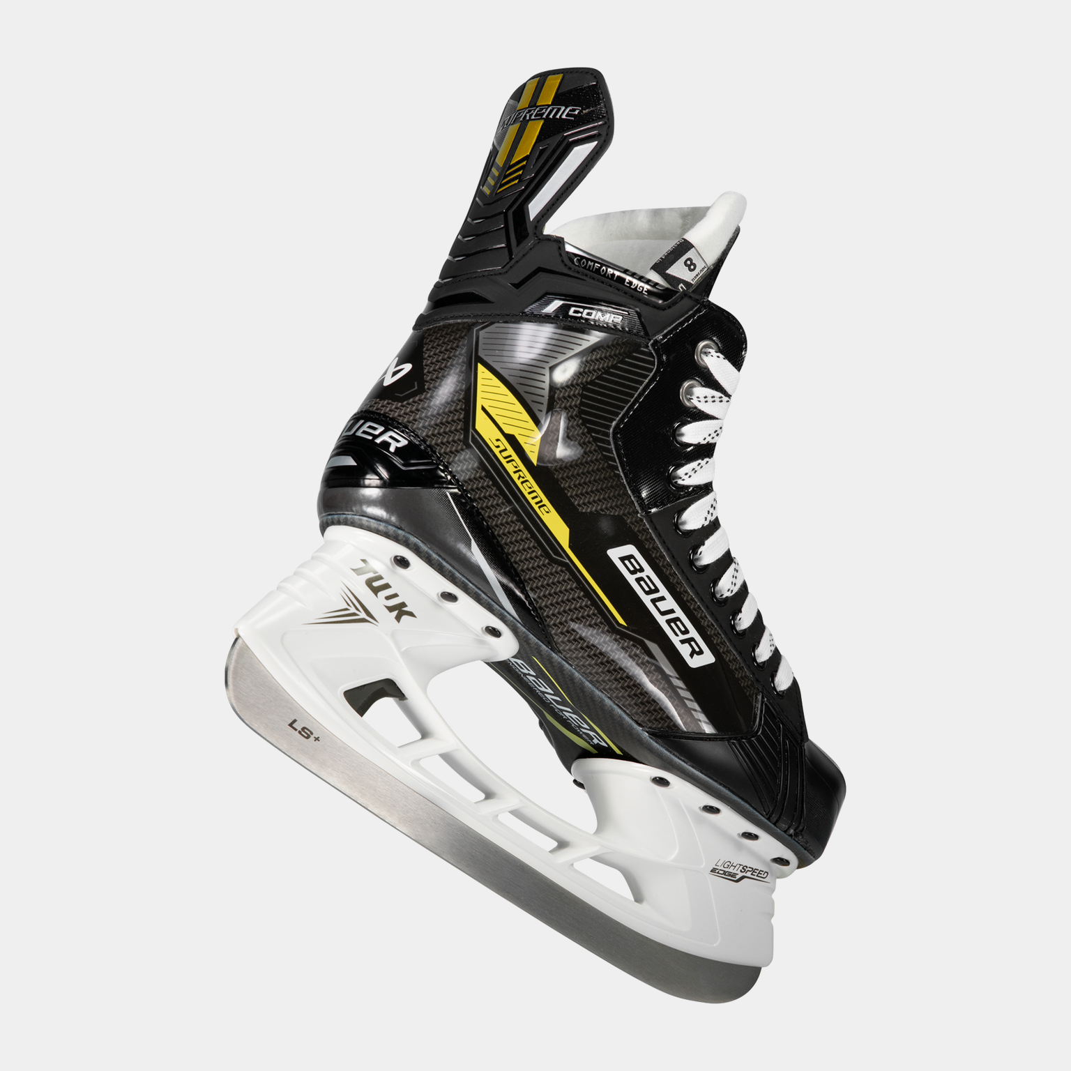  Pattini da hockey su ghiaccio S22 Supreme Comp Int 23/24, gemiddeld niveau - zwart