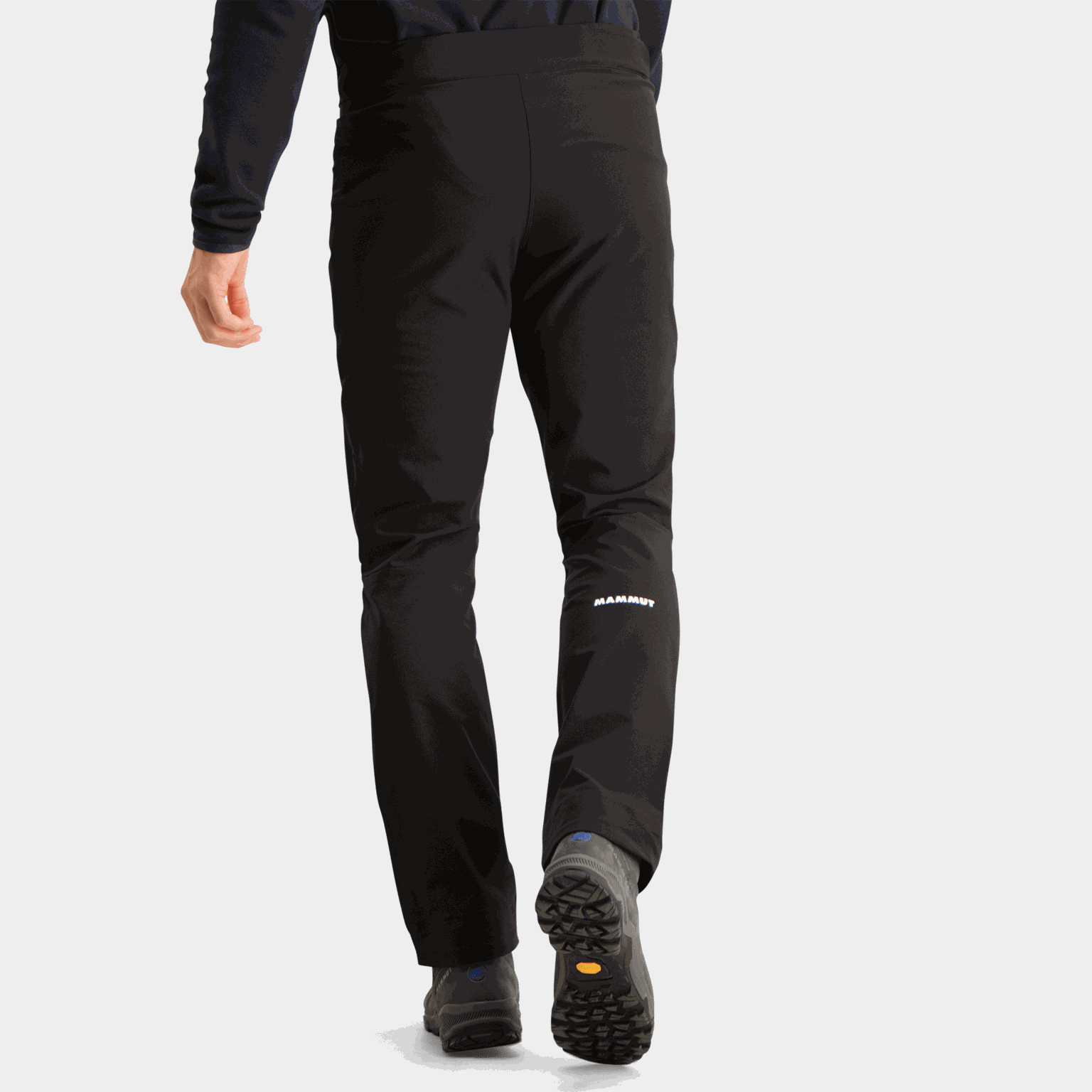 Spodnie Taiss SO, spodnie softshell – czarne