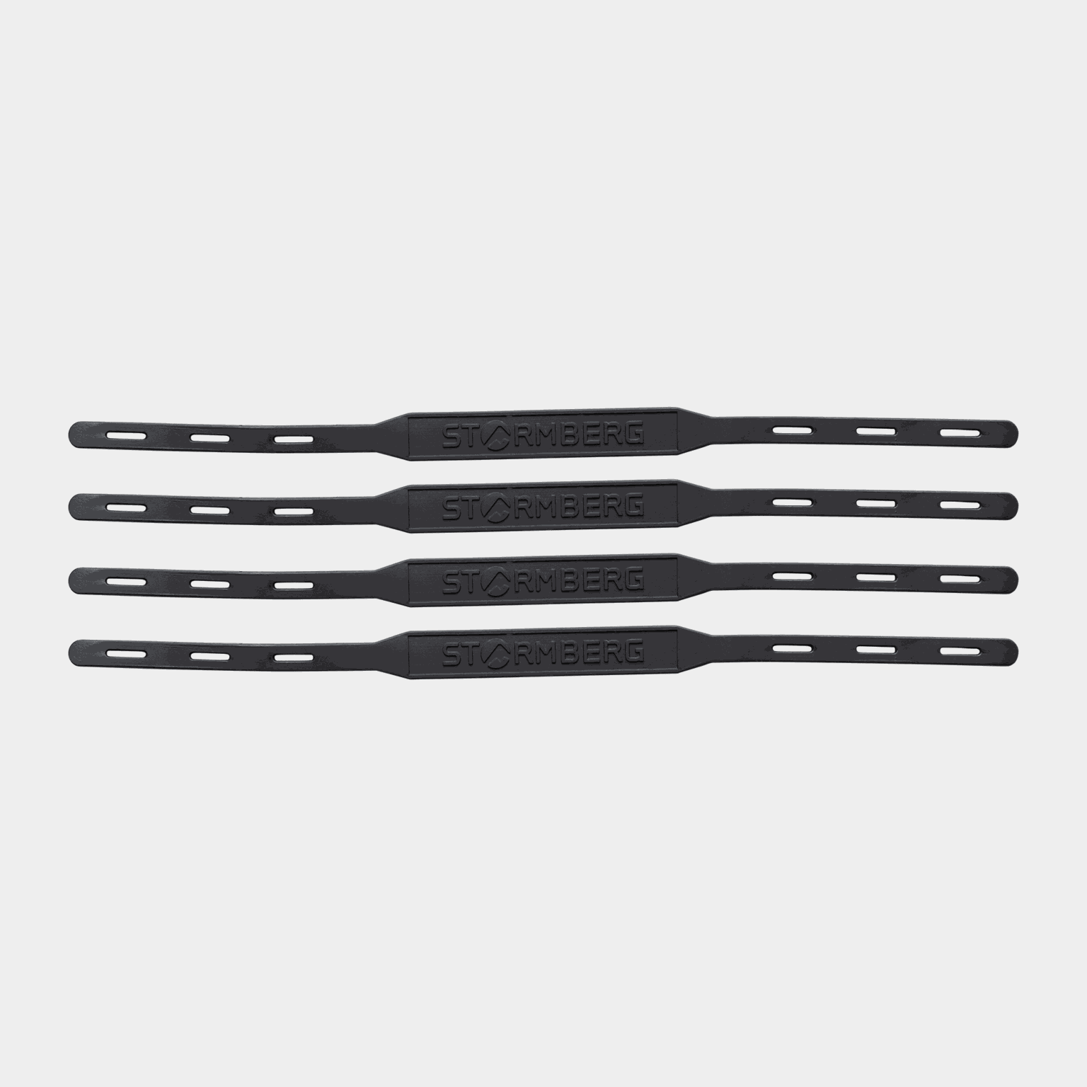 Bandes élastiques de cheville, lot de 2, pour costumes ou pantalons – Noir