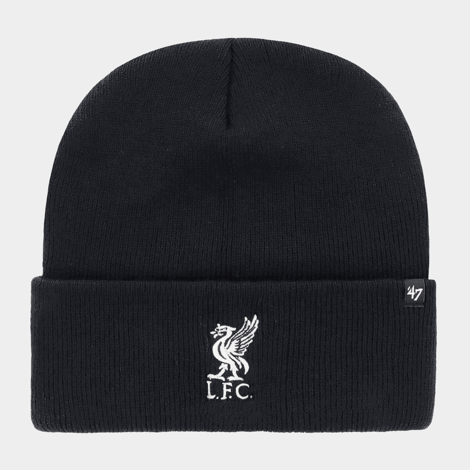 Gorro de malha do Liverpool FC para homens e mulheres - azul escuro