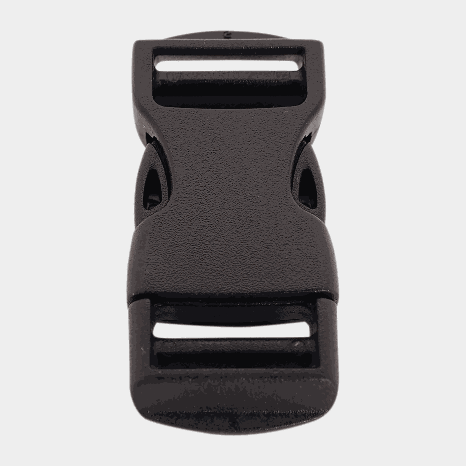 Buckle 15Mm Side Release Black, reserveklips - Svart