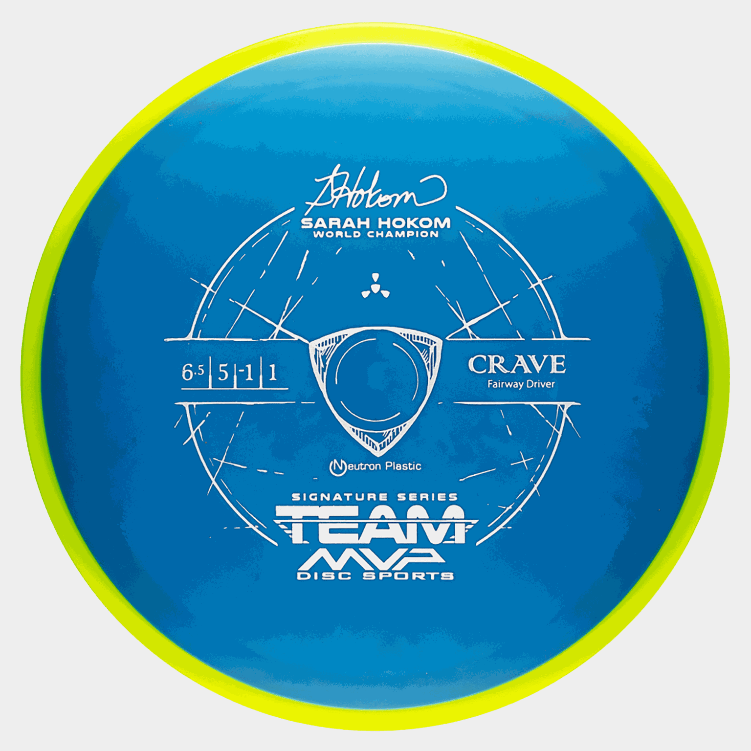 Disco Crave Neutron Driver (170-175 - różne kolory, Driver, Disc Golf - wielokolorowy)