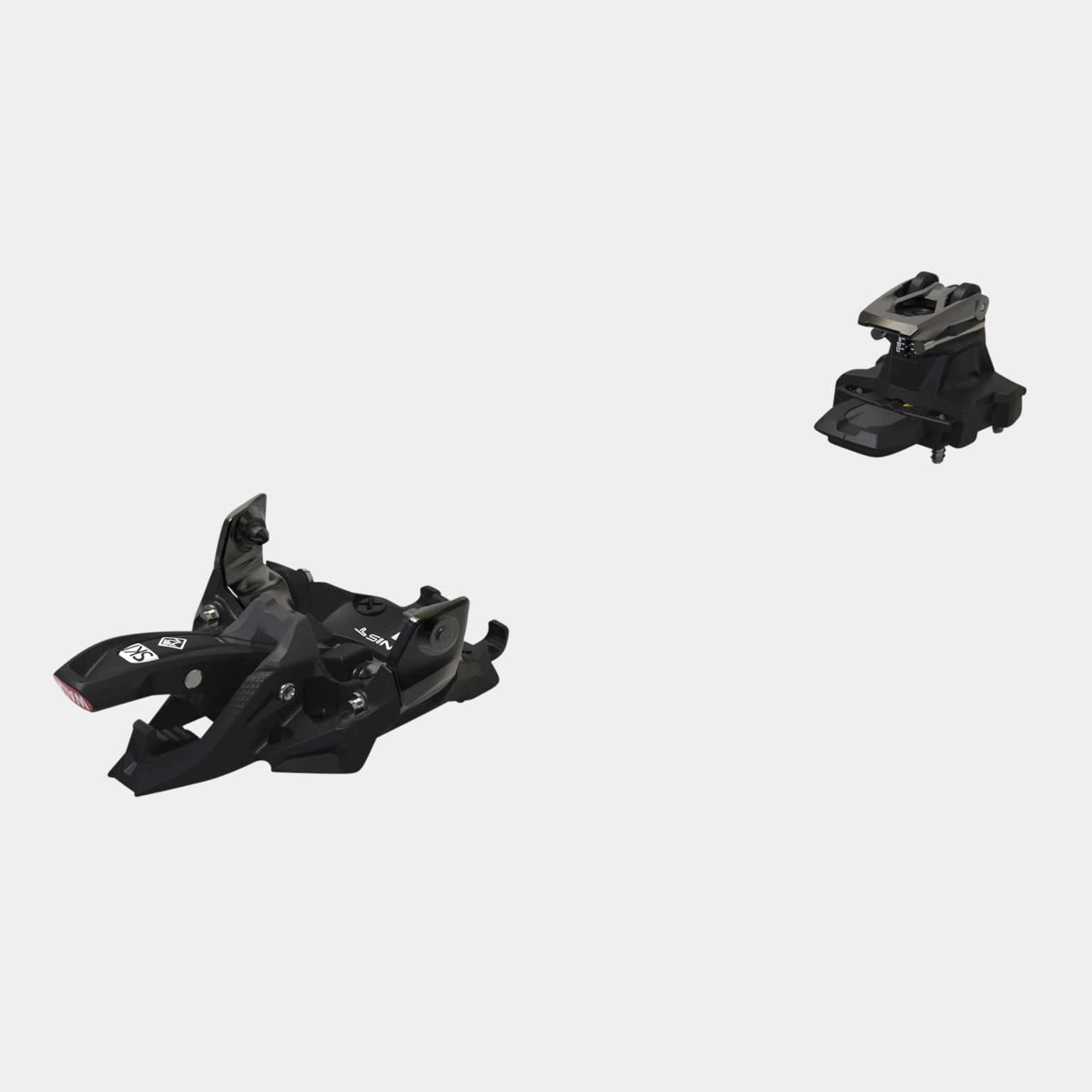  Fixation de ski de randonnée Alpinist 12 24/25, unisexe – Noire