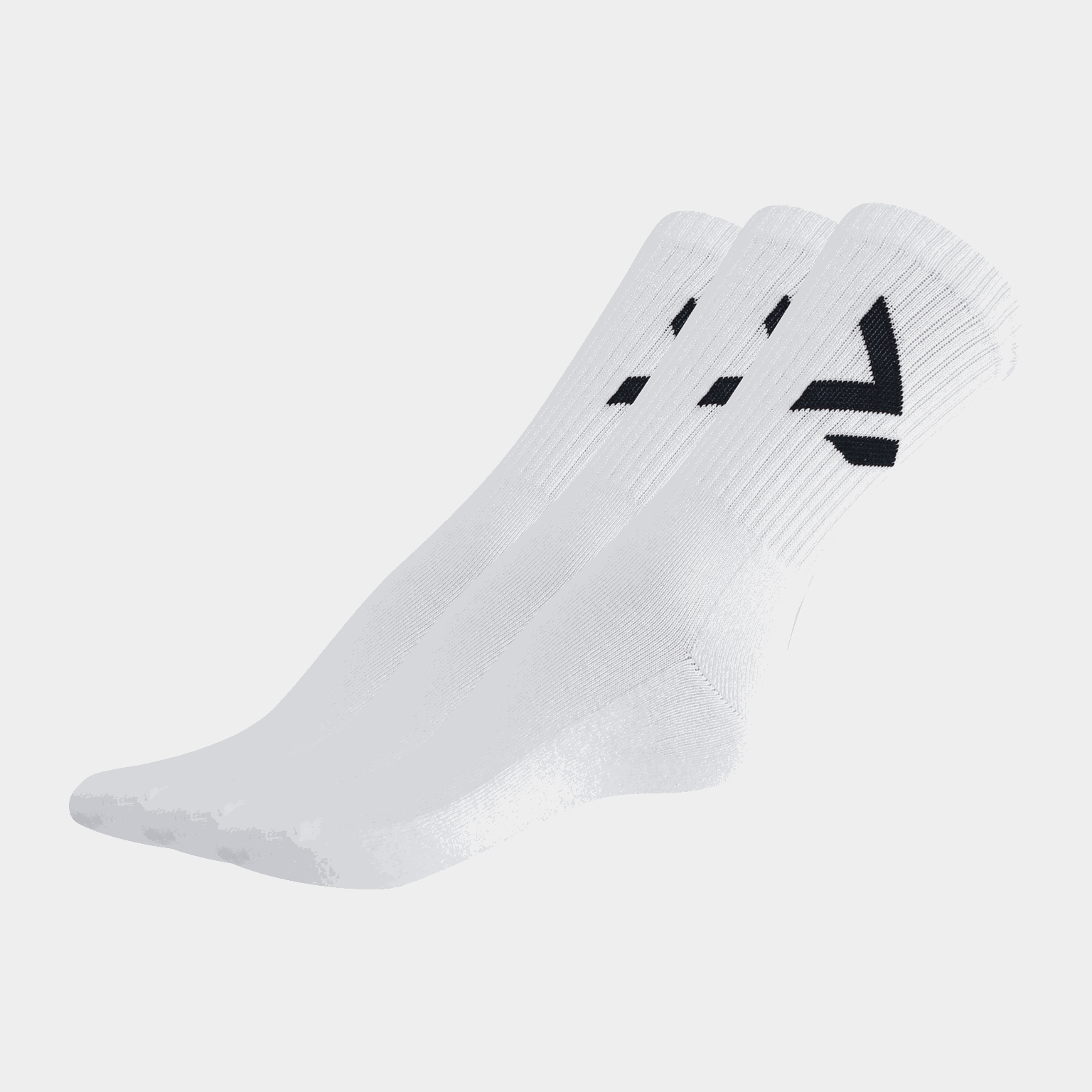  Zestaw 3 par skarpetek tenisowych typu unisex, niezbędnych w czasie wolnym.