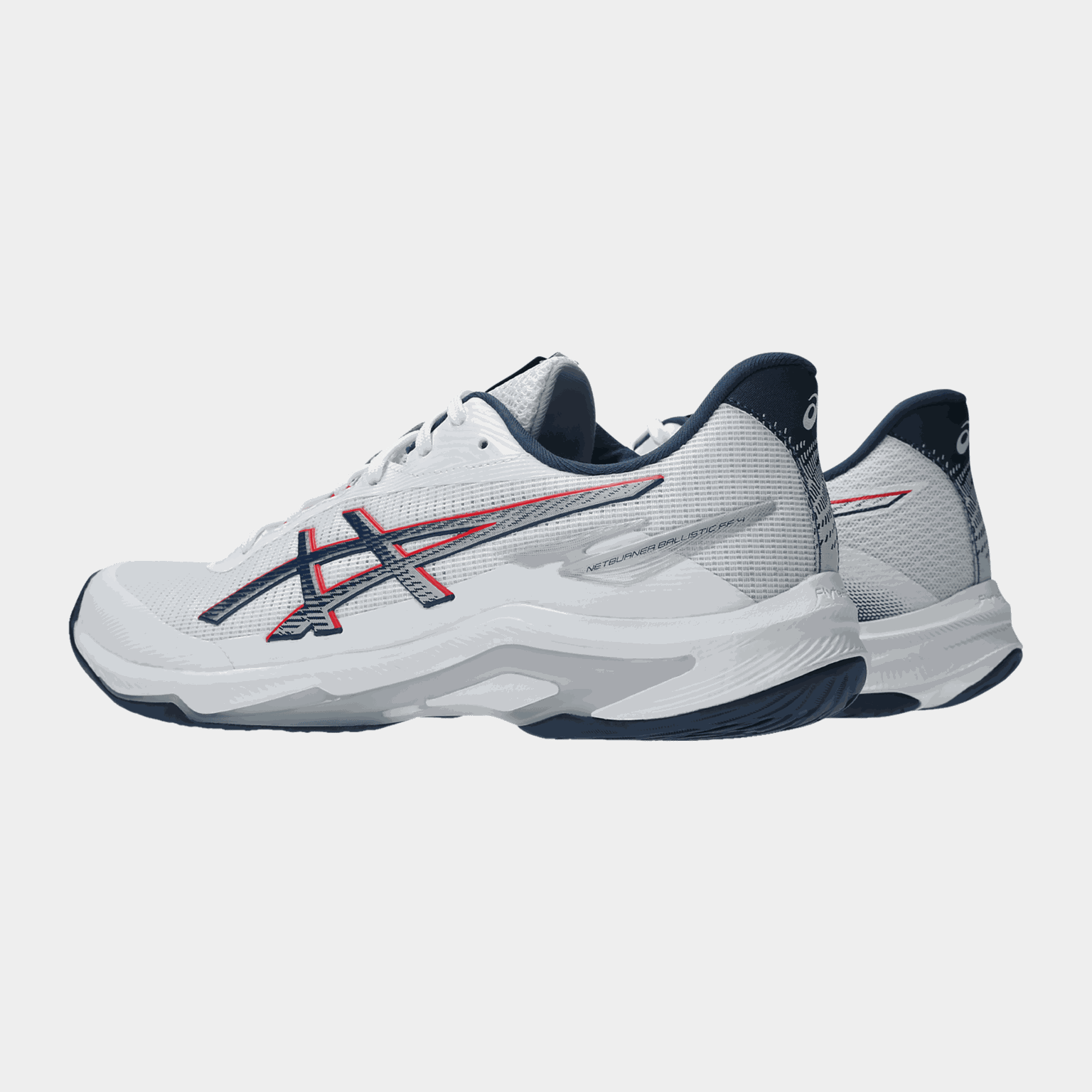 Netburner Ballistic FF 4 zaalvoetbalschoenen voor heren - wit
