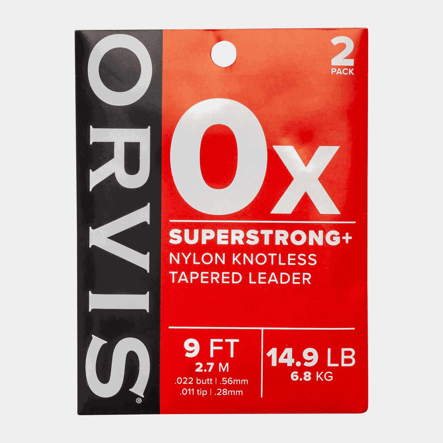 Super Strong Plus Leaders 9' 0x, fortom -