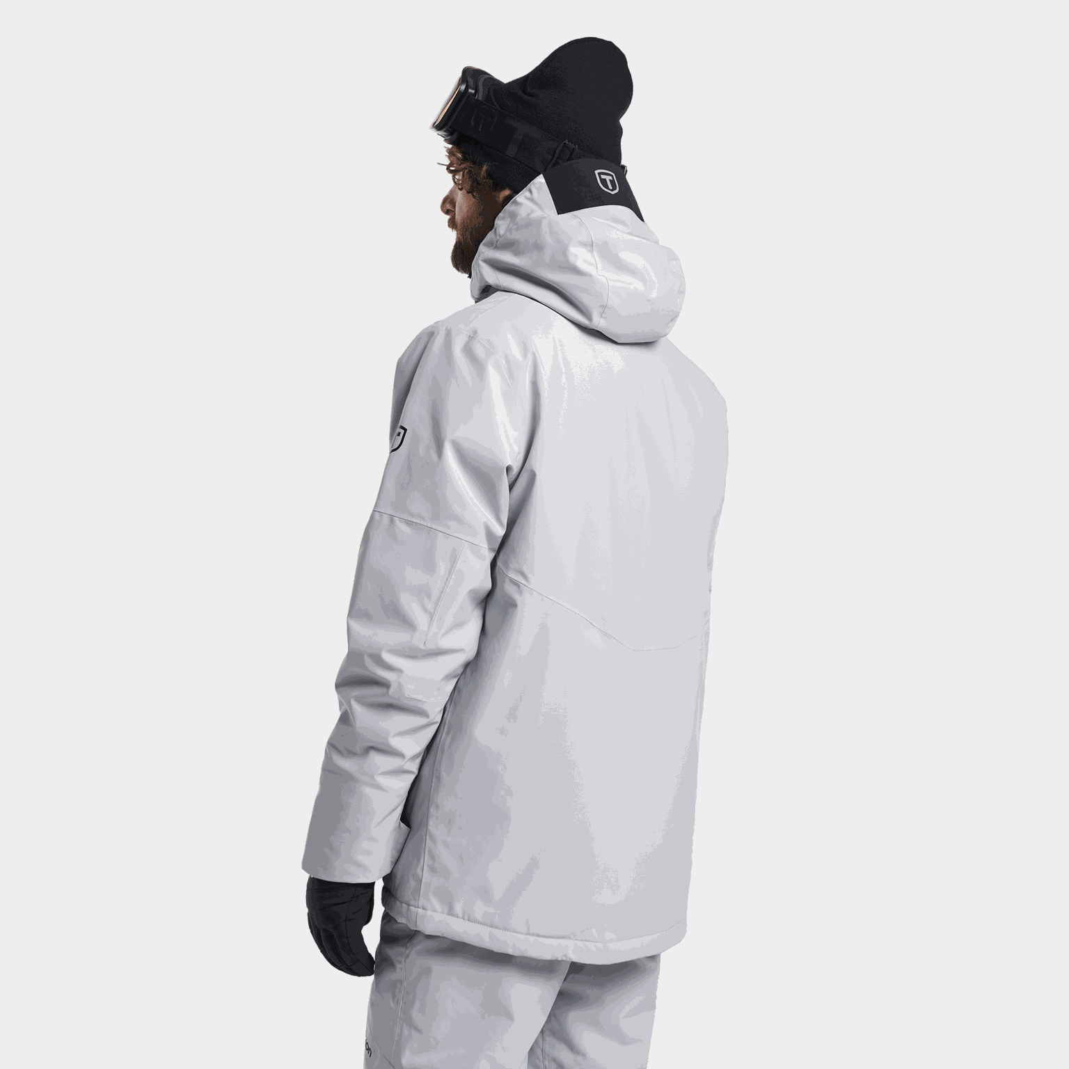 Alpine Teton ski-jas voor heren, maat M 24/25 – Grijs