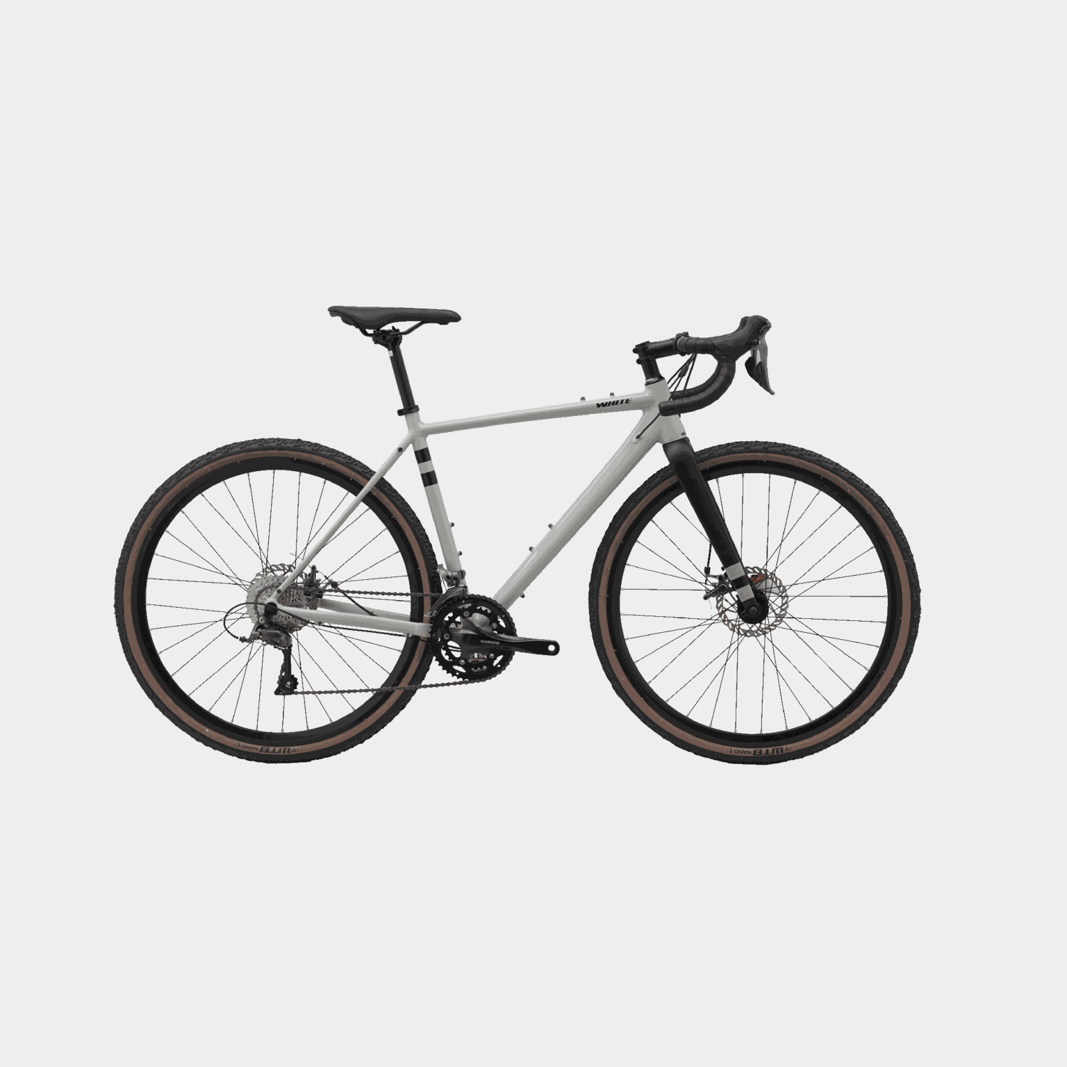  Bicicleta Gravel Unissex GX Lite IVORY 25 – Branca