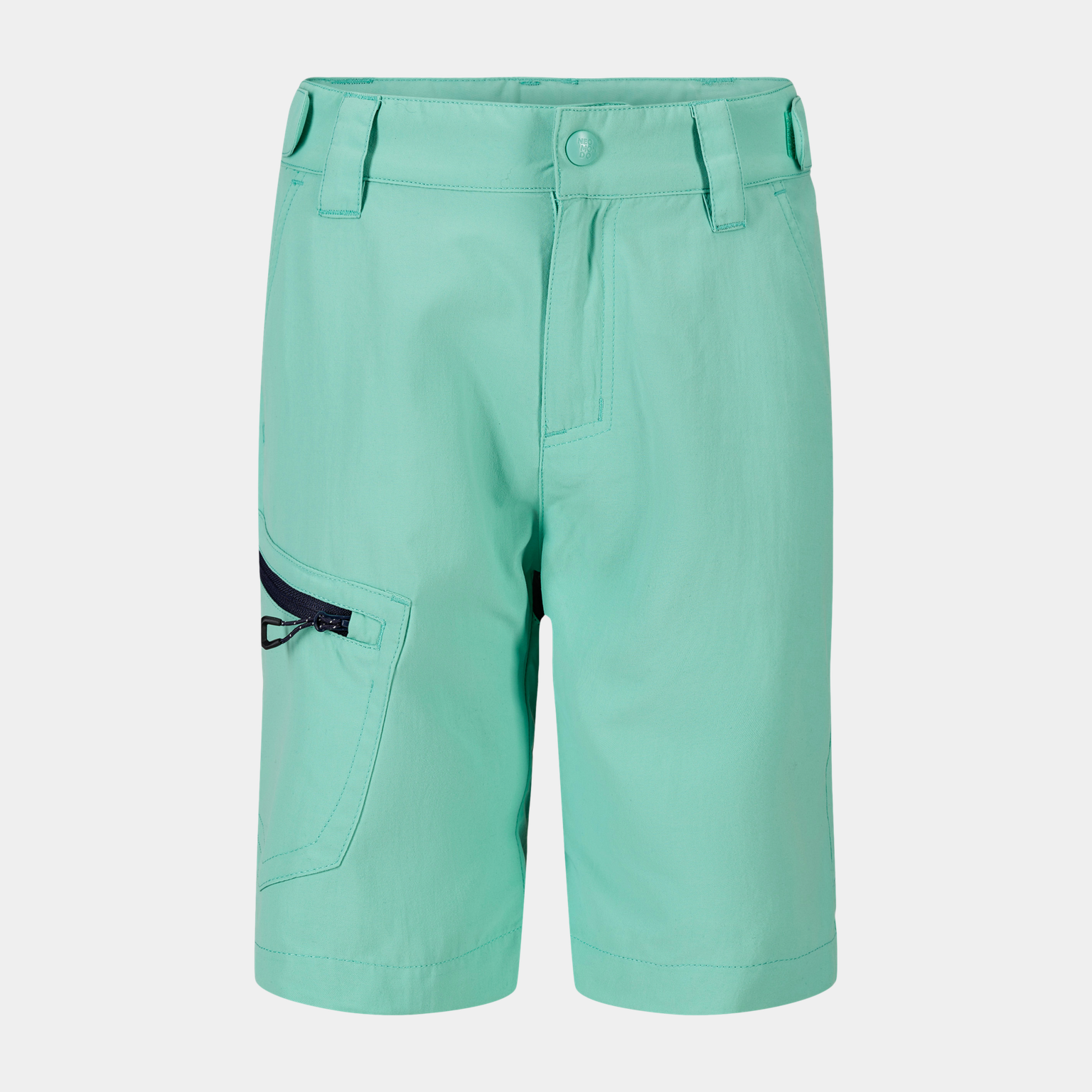  Blekinge Softshell rövidnadrág, Trekking Shorts, Junior - zöld