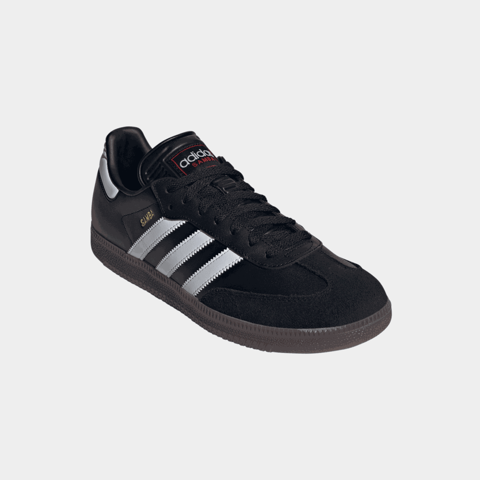  Skórzane buty casualowe Samba Junior – czarne