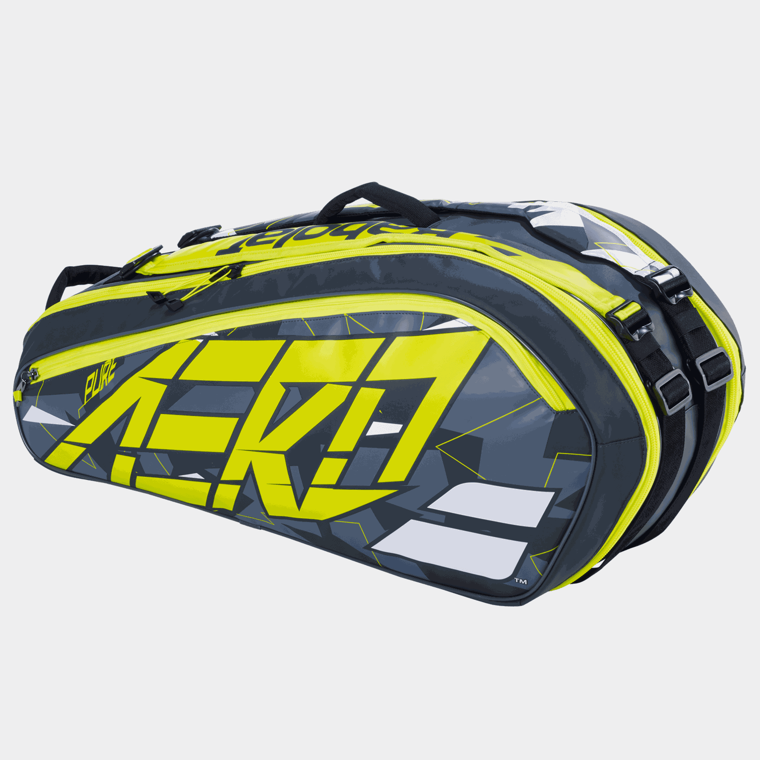  Bolsa de tenis X6 Pure Aero con soporte para raqueta - Gris