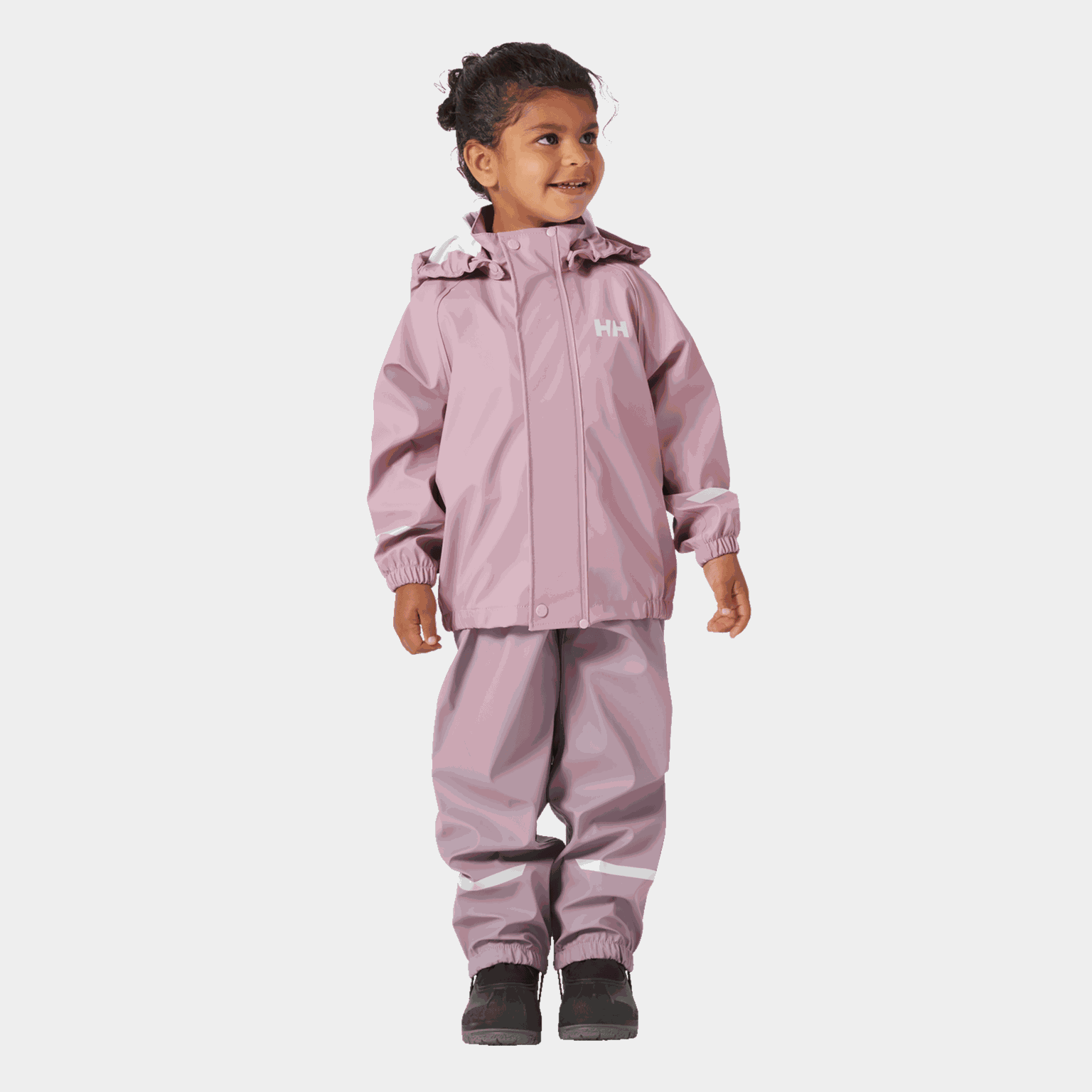 Ensemble de pluie Bergen 2.0 Pu, Ensemble de pluie, Enfants - Lilas
