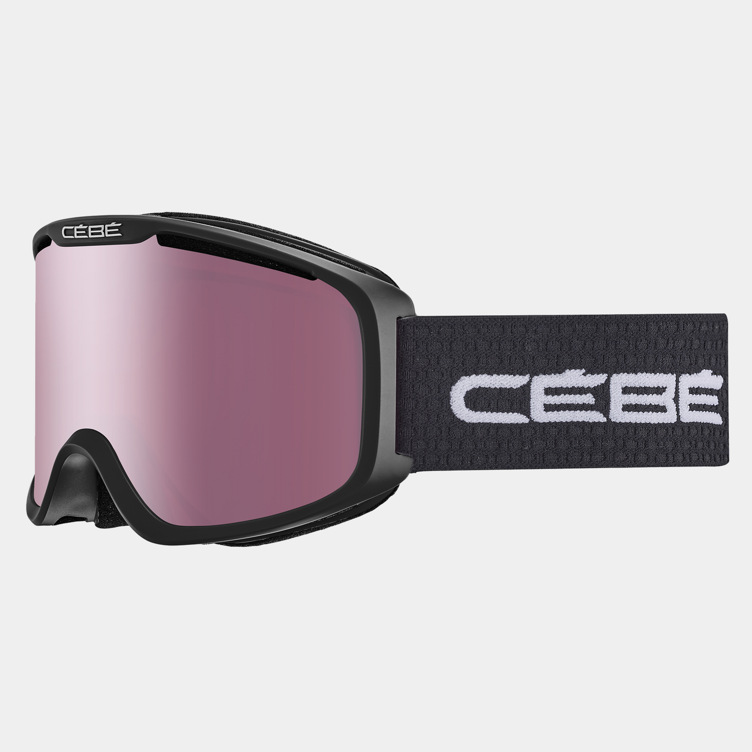  Maschera da sci Falcon OTG 23/24, maschera da sci alpino, da donna - nera