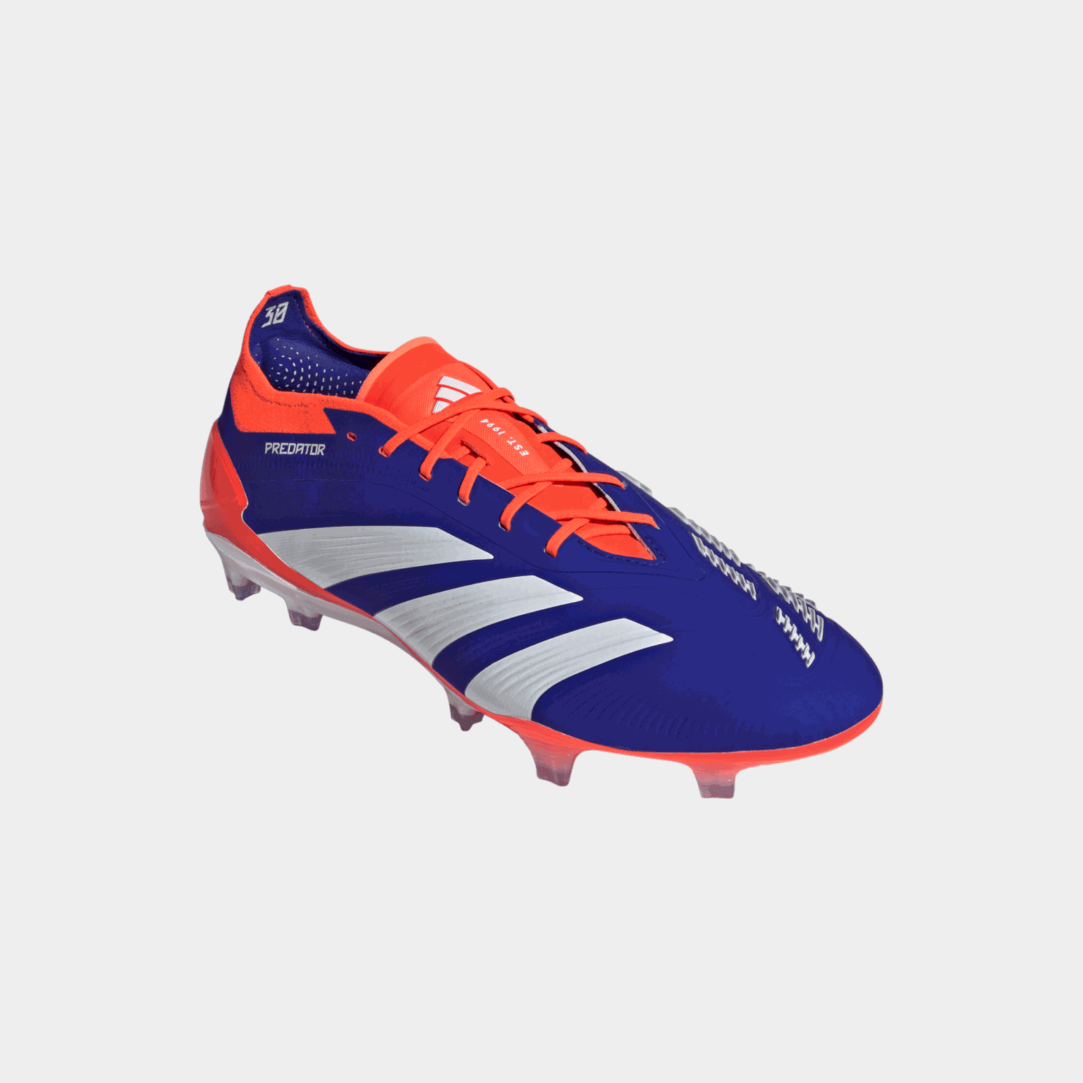 Buty piłkarskie Predator Elite FG Q3 24 unisex na sztuczną trawę – niebieskie