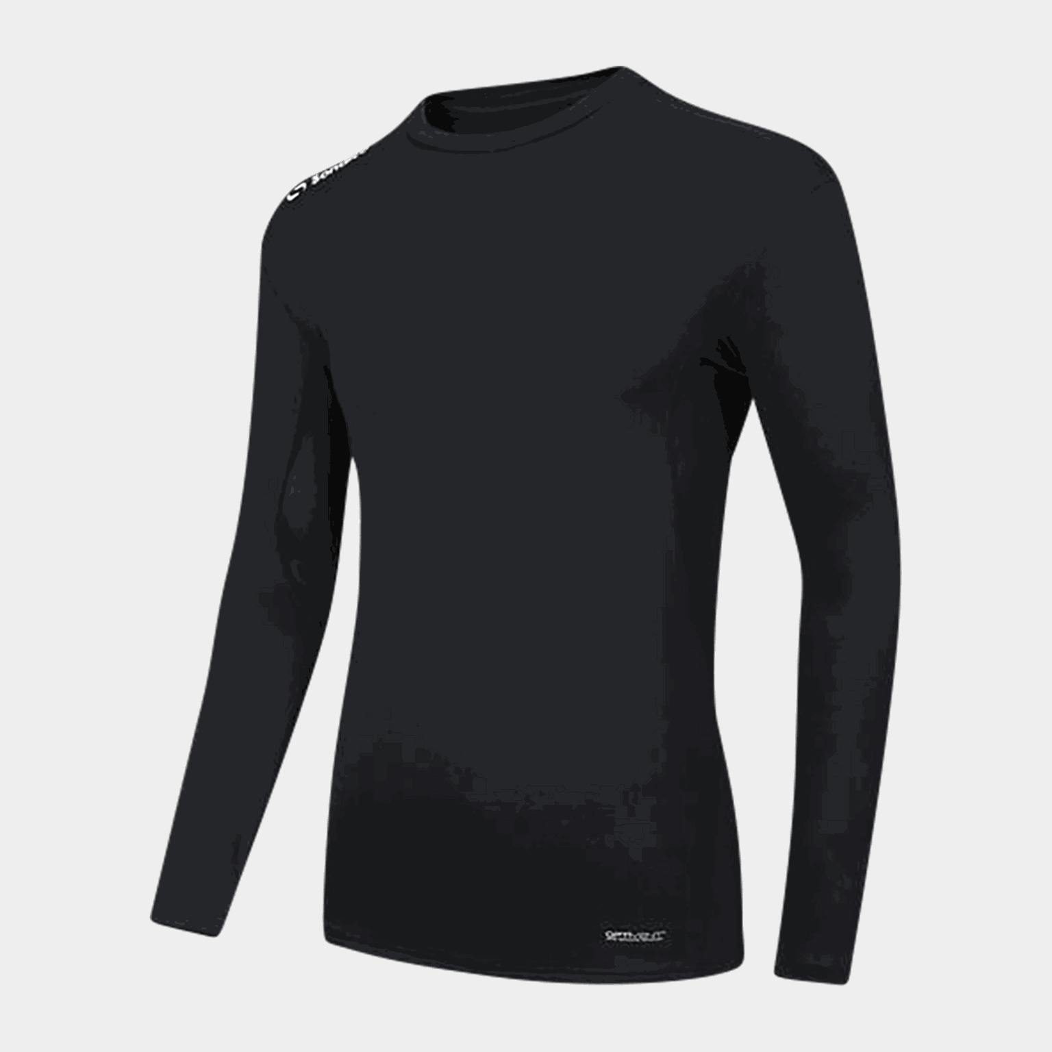 Base Core Long Sleeve, kompresjonstrøye, herre - Svart
