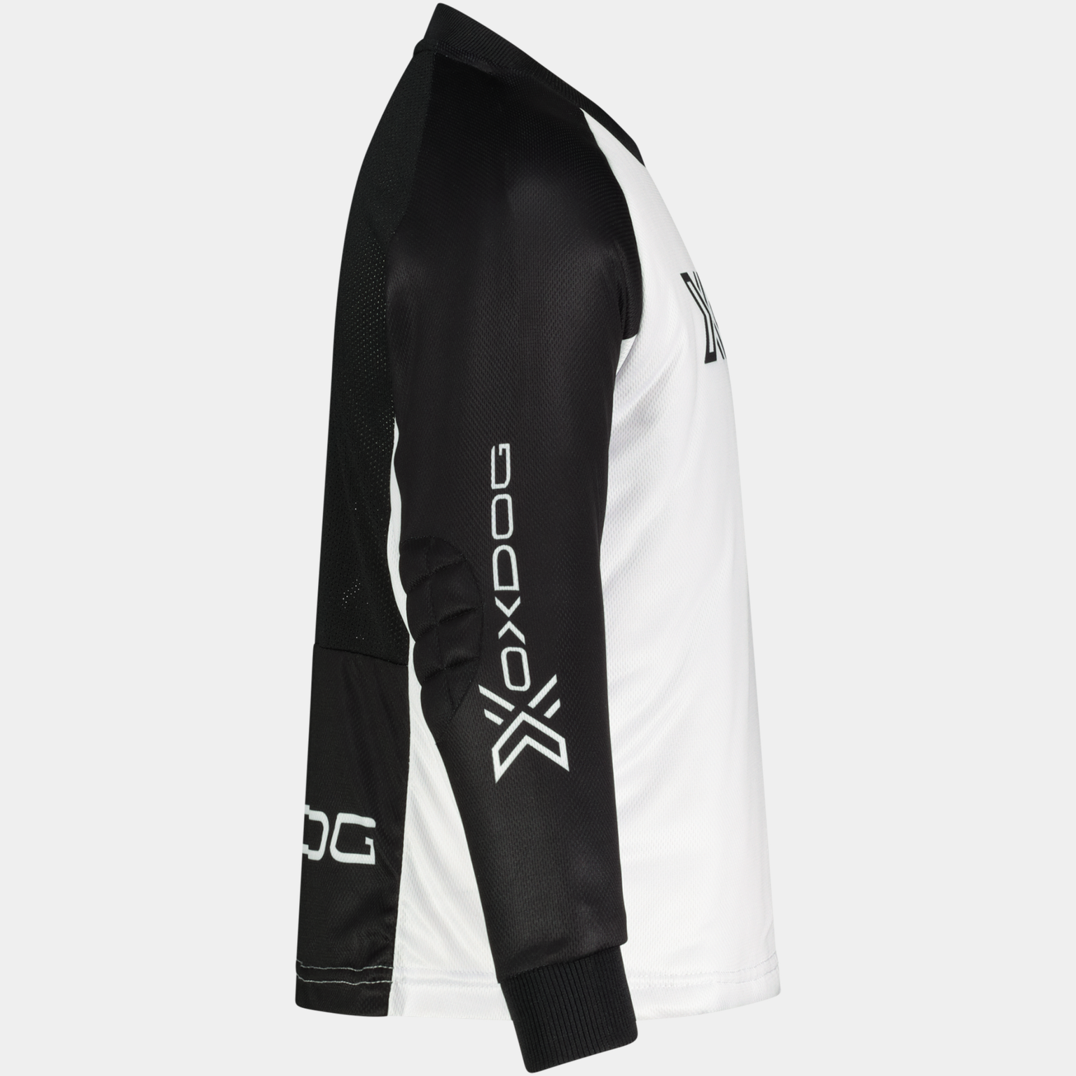 Camisa de goleiro Xguard, camisa de treino juvenil - preta