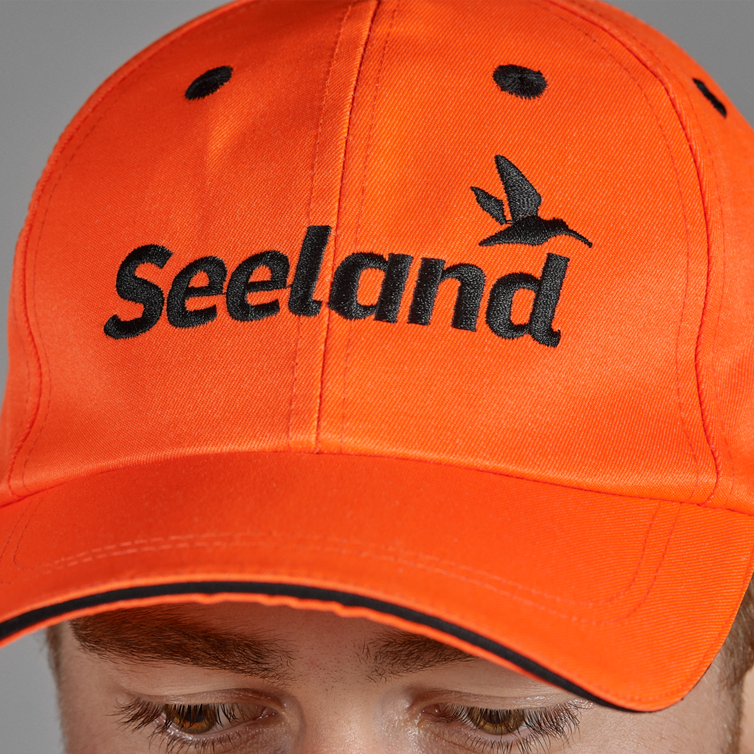 Cappellino ad alta visibilità, unisex – arancione