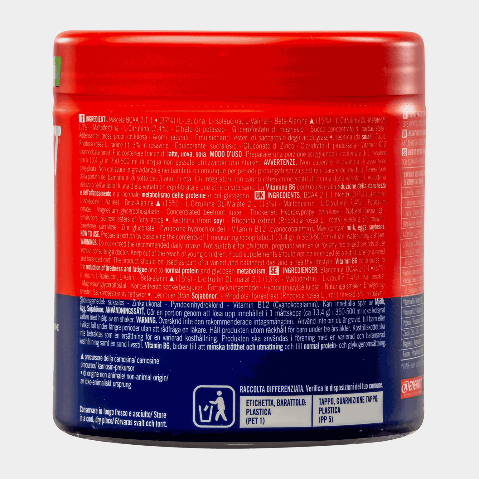 Bebida rápida de BCAA, suplemento alimentar -