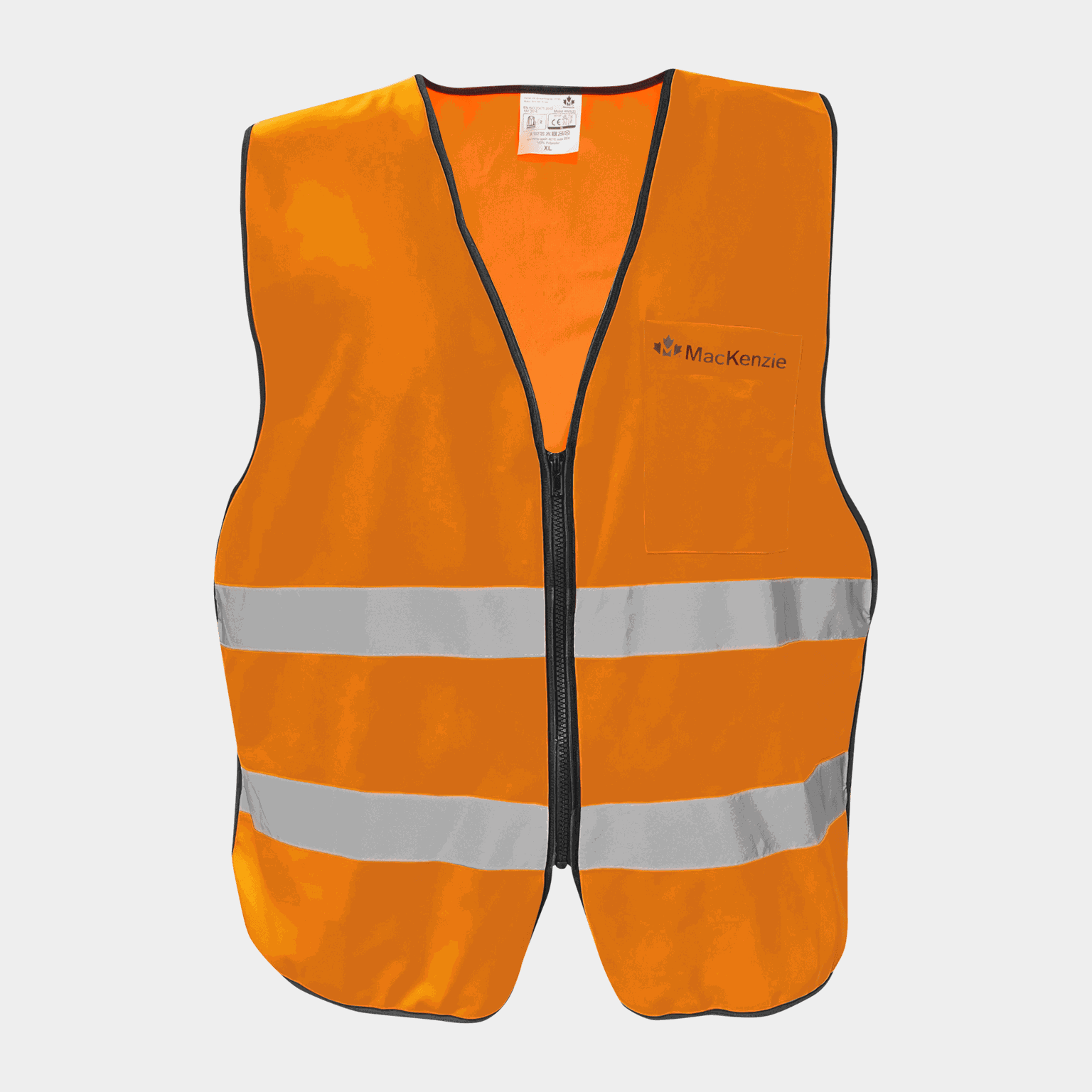  Chaleco de seguridad para caza, chaleco naranja de alta visibilidad, caza - Naranja