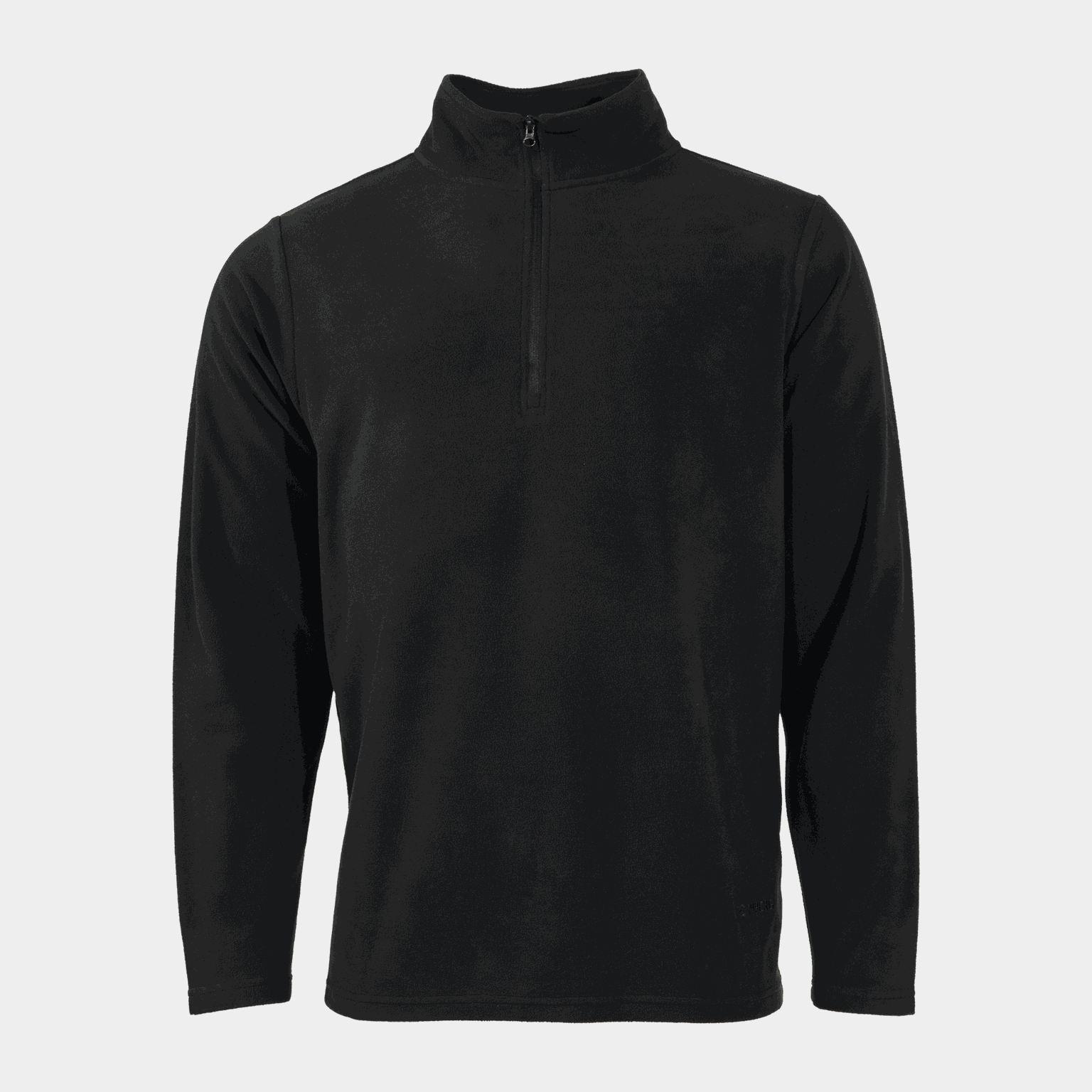  Hanorac din fleece cu fermoar Hesseng, tricou din fleece pentru bărbați - Negru