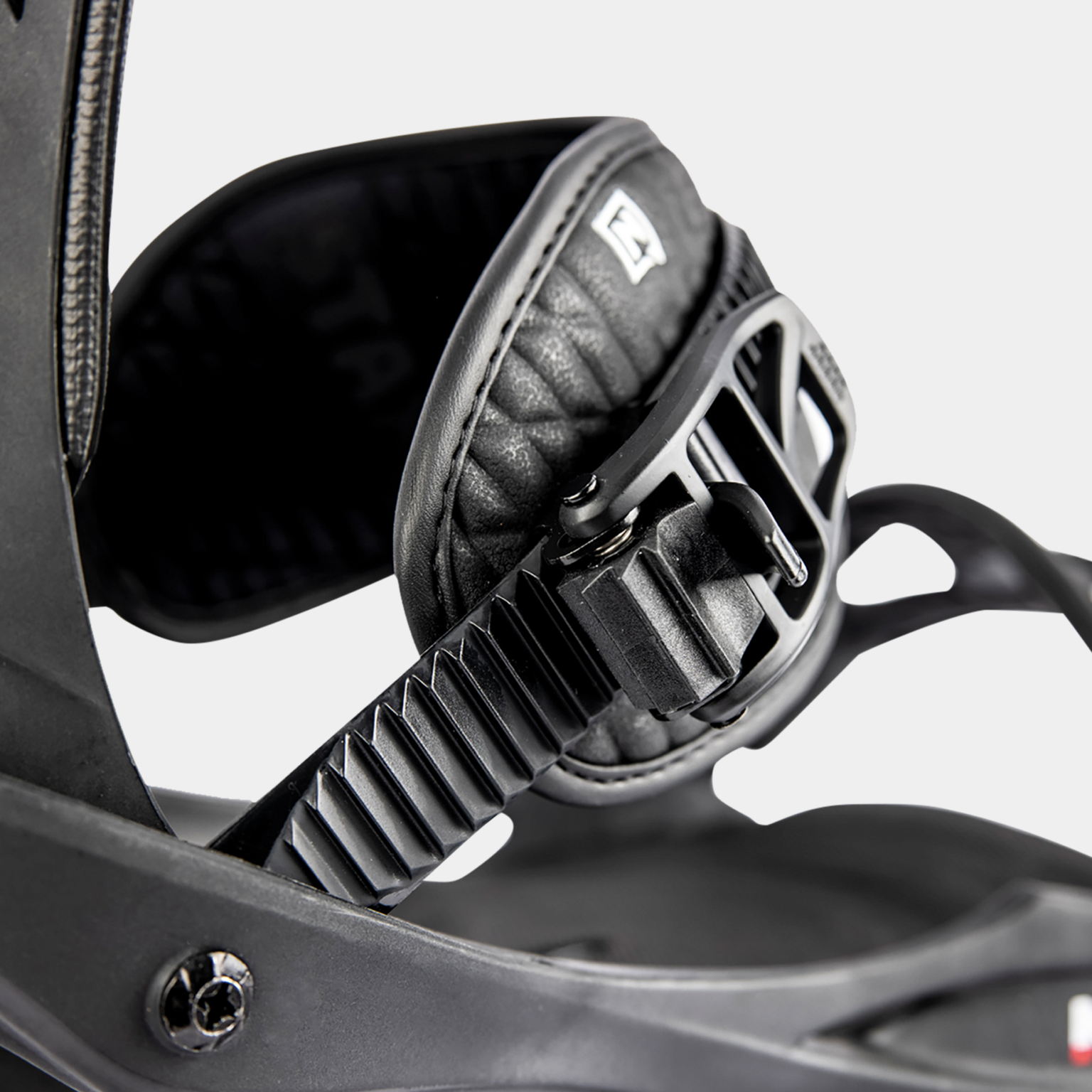  Fixations de snowboard Staxx 24/25, unisexe - Noires
