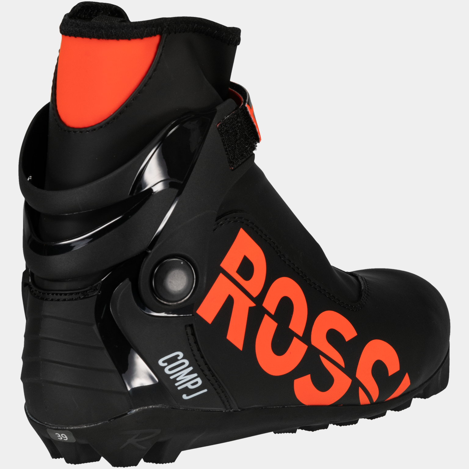 Bottes de ski de fond Comp Jr Combi 23/24, chaussure combinée pour enfants/juniors – Noires