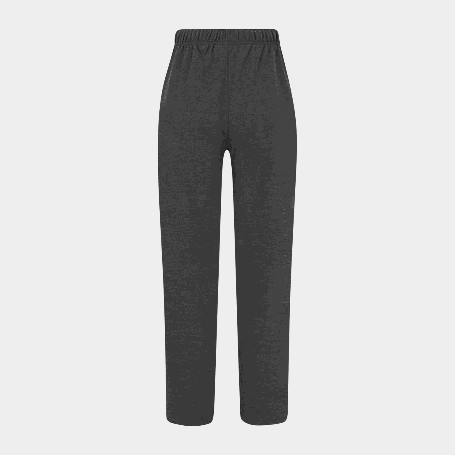  Macacão masculino de lã polar com bainha aberta - cinza