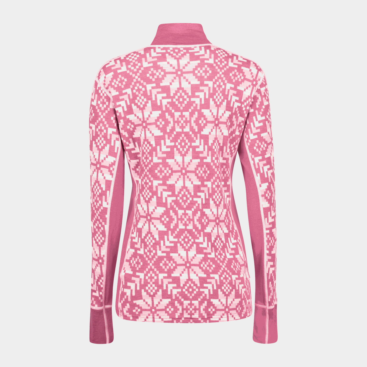 Else Half Zip, ulltrøye, dame - Lilla
