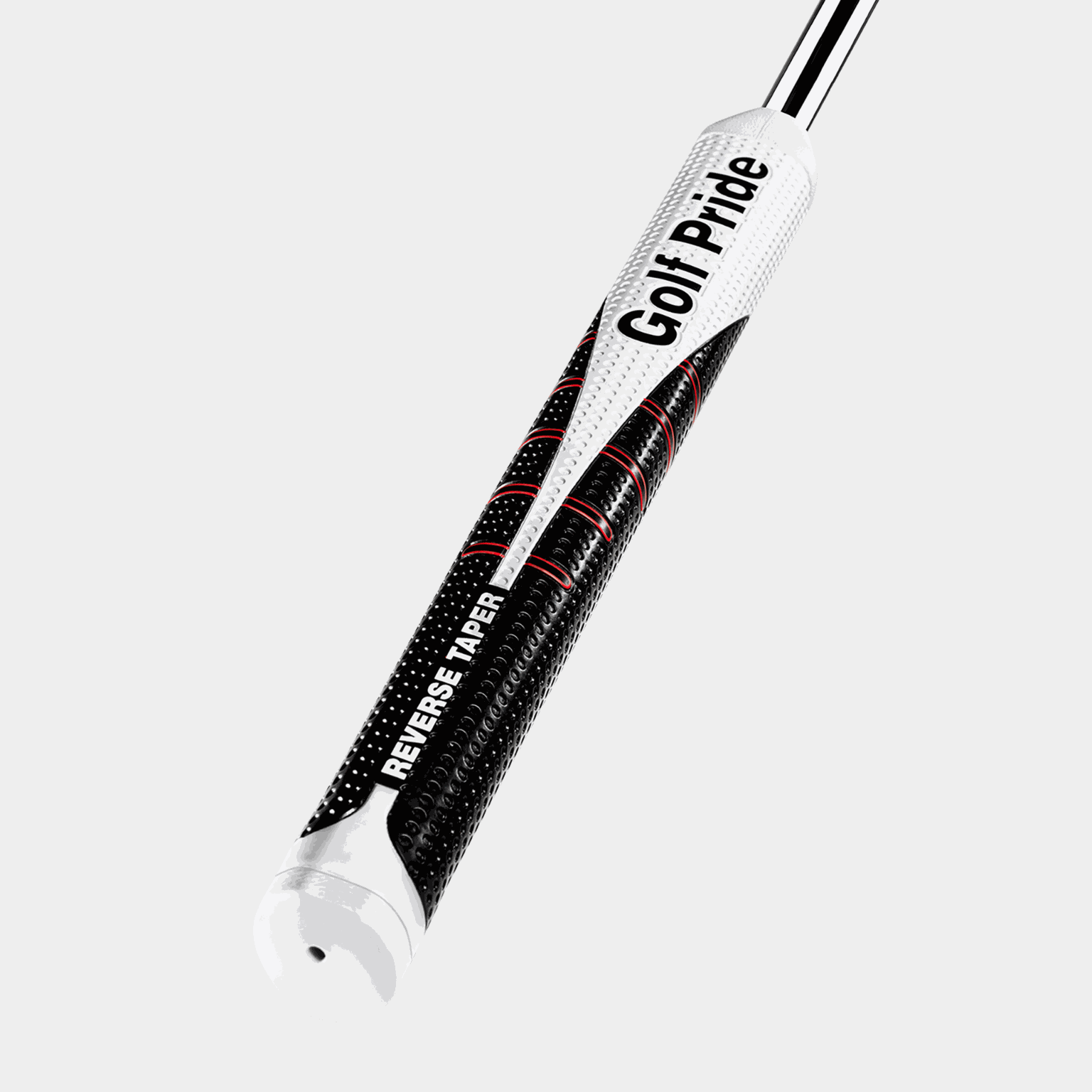 Reverse Taper Round puttergrip (medium), grep til putter - Svart