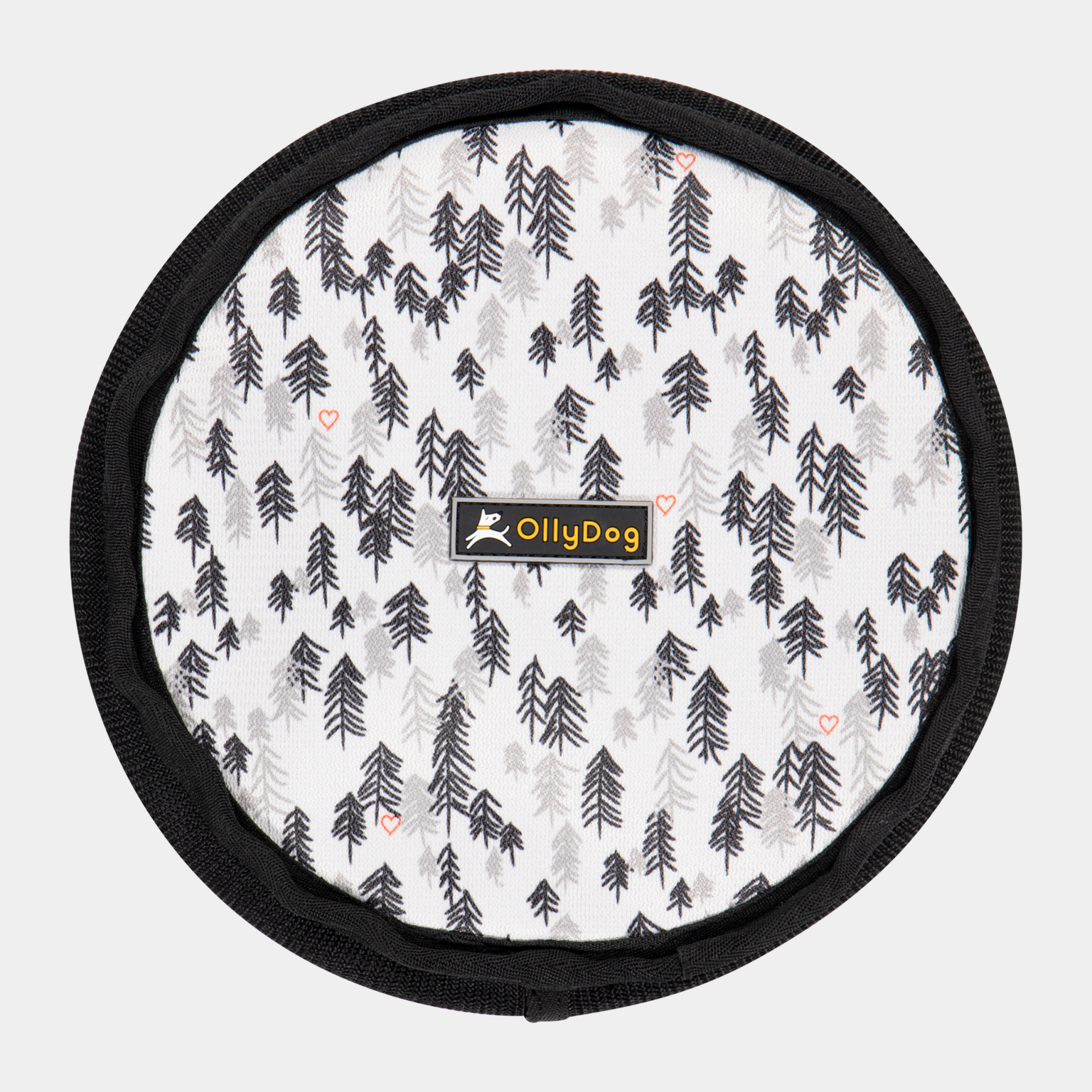  Tree Hugger Latający dysk dla psów Frisbee - czarny