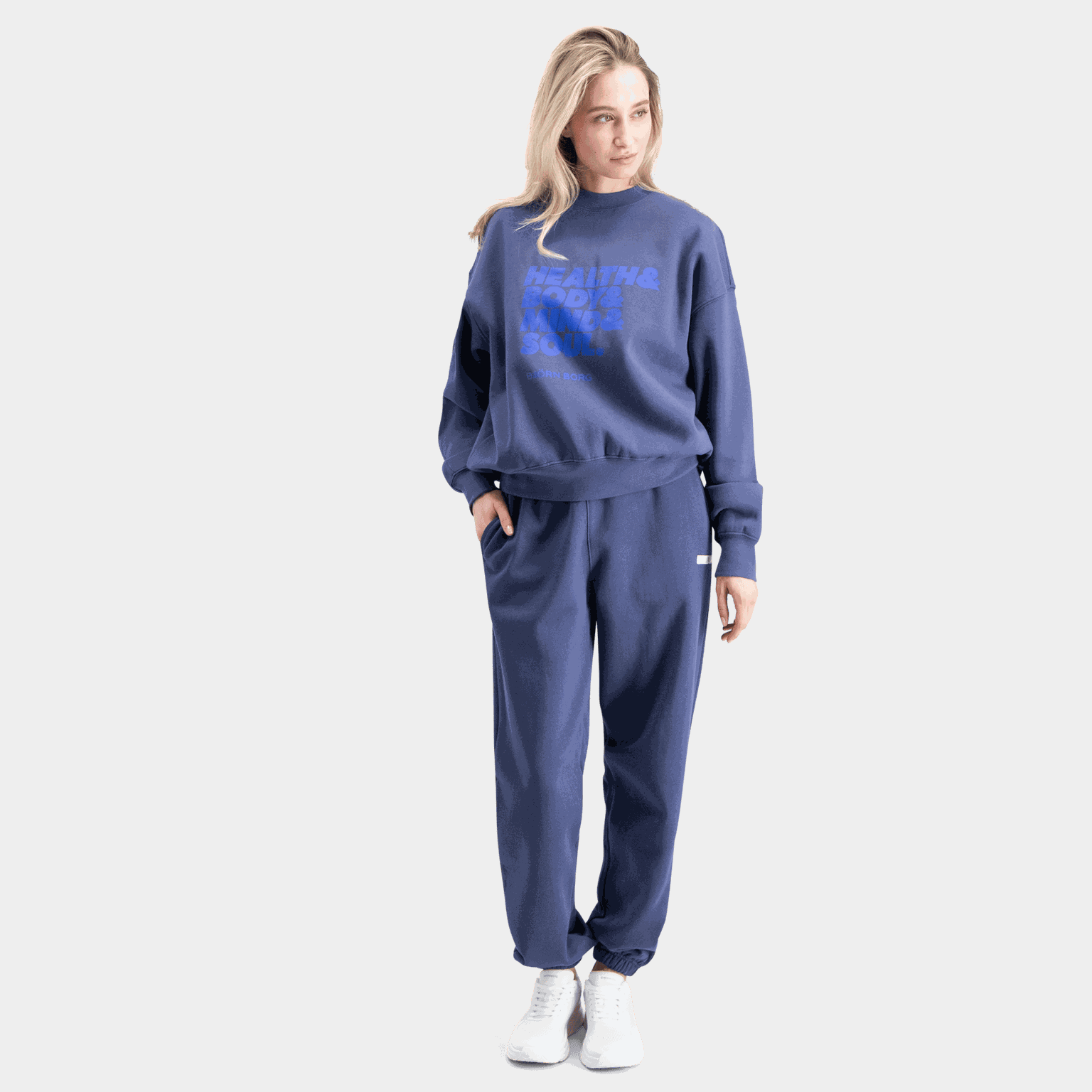 Oversized sweatshirt van Studio voor dames - blauw