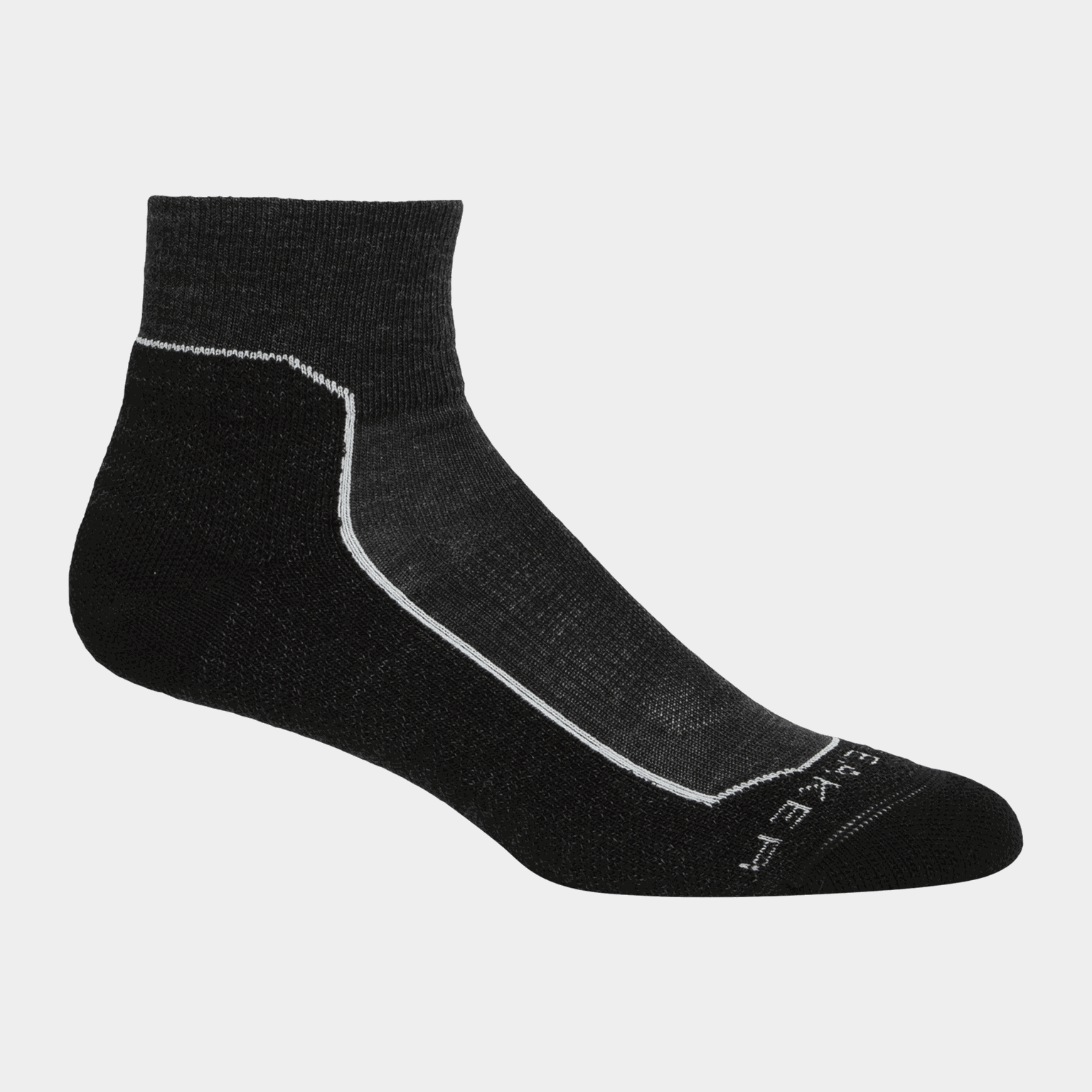  Chaussettes en laine Hike+ Light Mini pour femme - grises