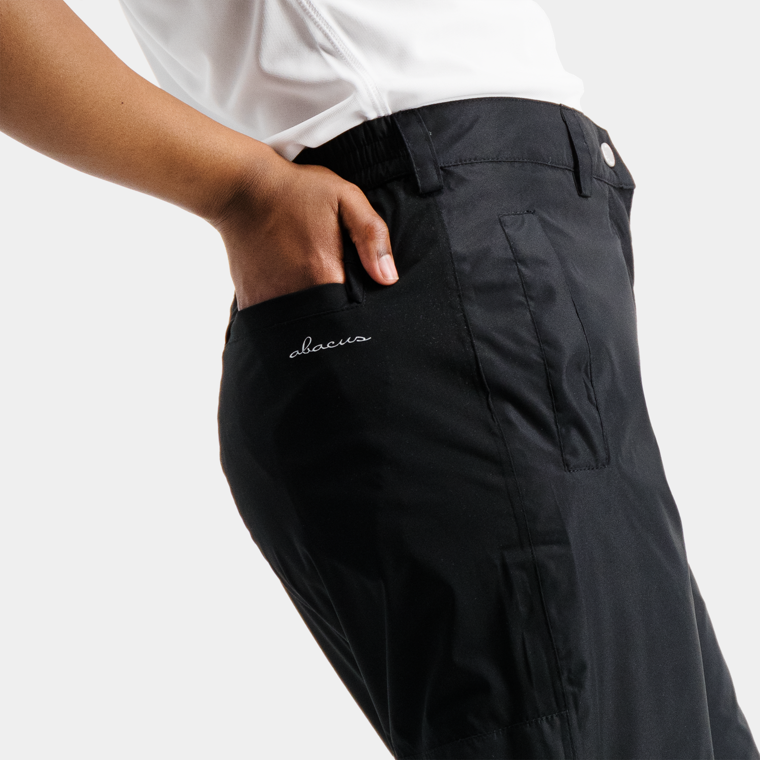  Dámské golfové kalhoty Lotta Waterproof - černé