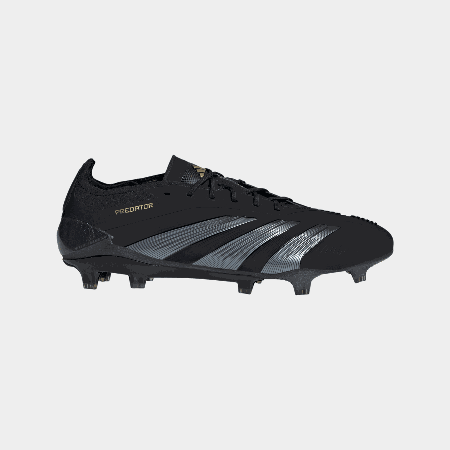 Predator Elite FG Q3 24, fotballsko gress, unisex - Svart