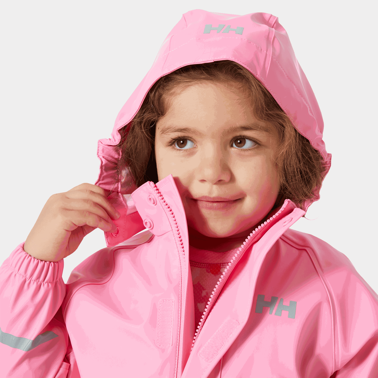  Ensemble de pluie Bergen PU Rainset 2.0 pour enfants – Rose