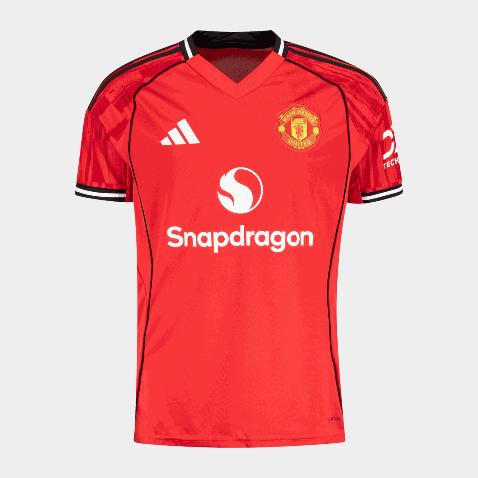  Maglia da casa del Manchester United 2025/26, maglia da calcio da uomo - Rossa