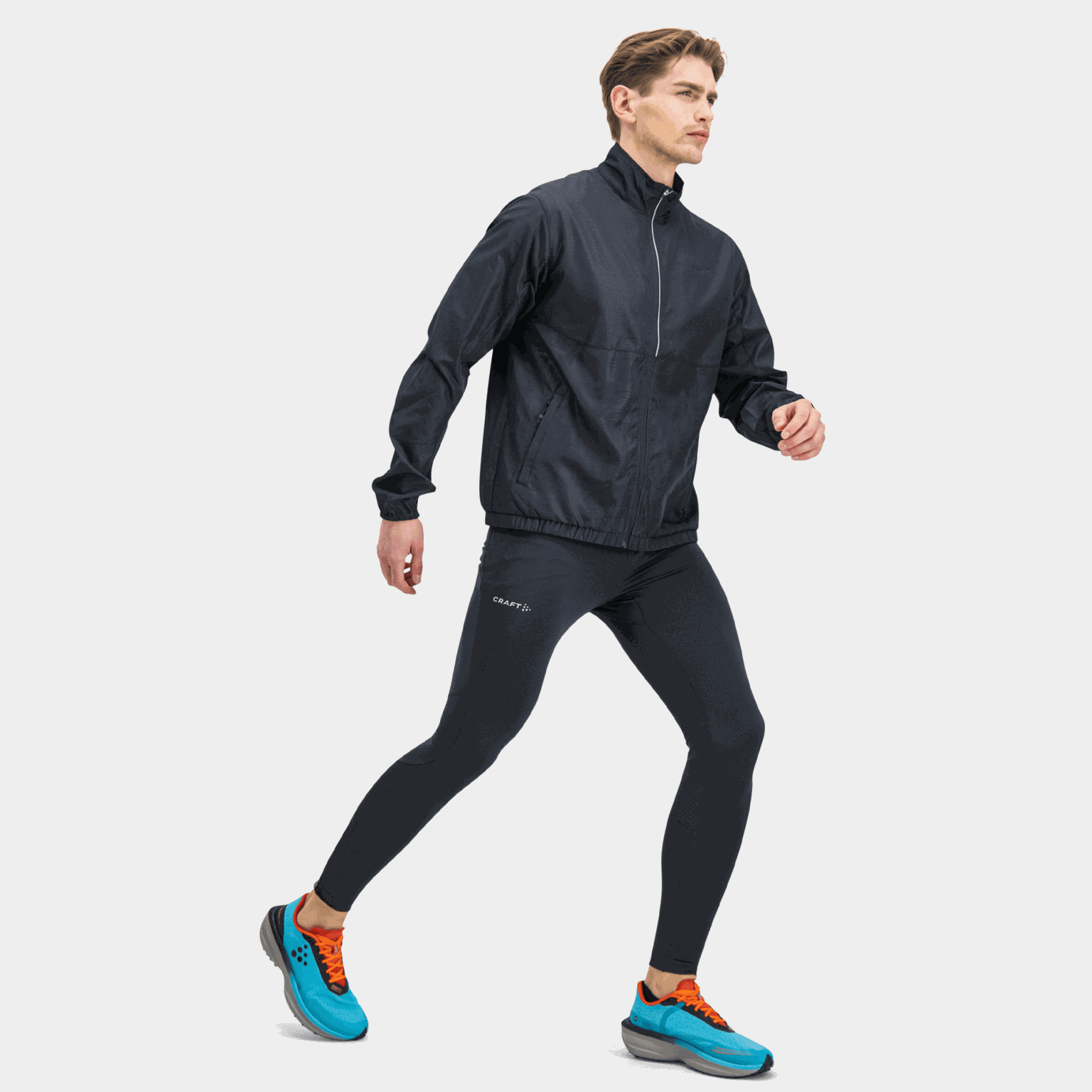 Adv Essence trainingsbroek met 2 ritsen voor heren - zwart