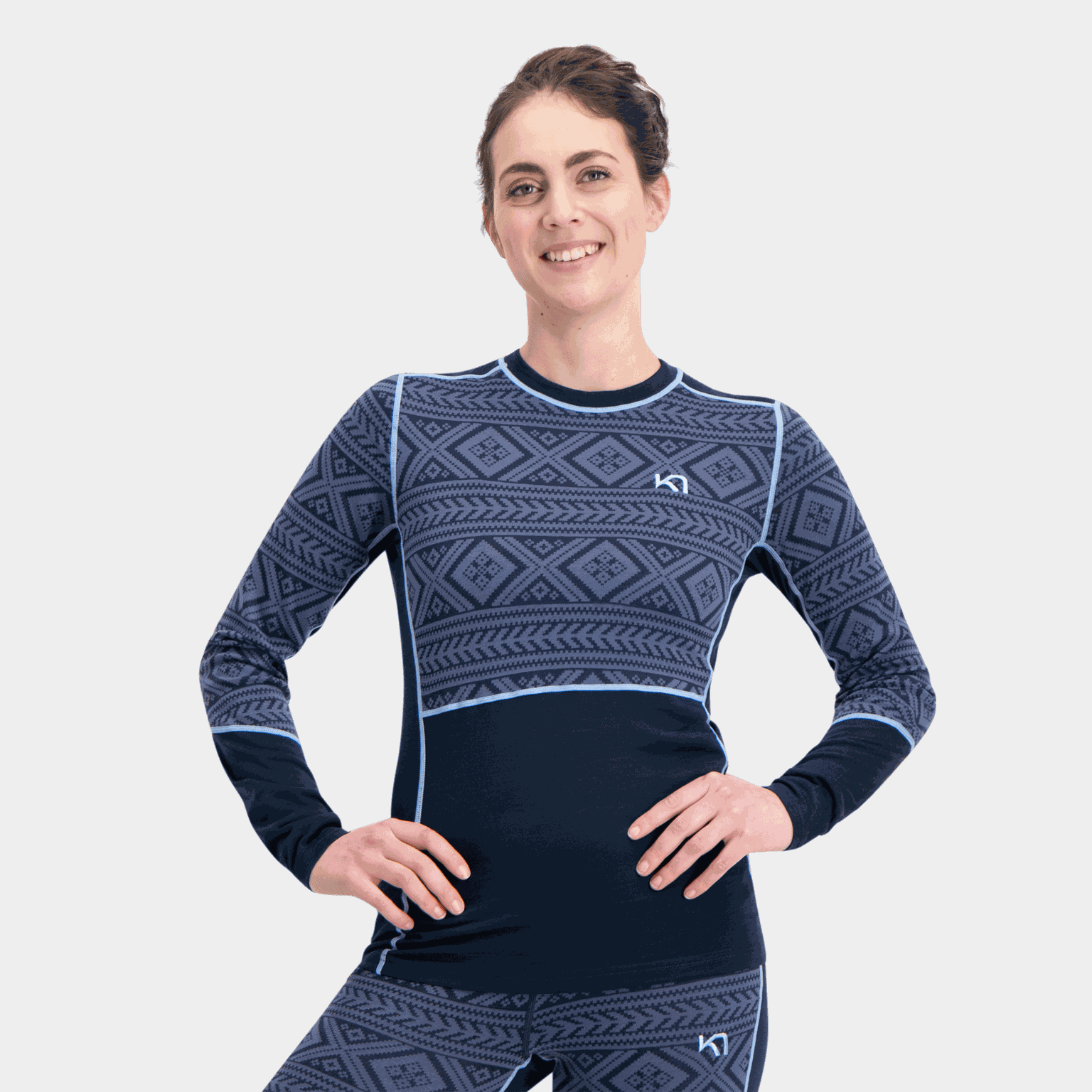 Maglione Ida a maniche lunghe in lana, da donna