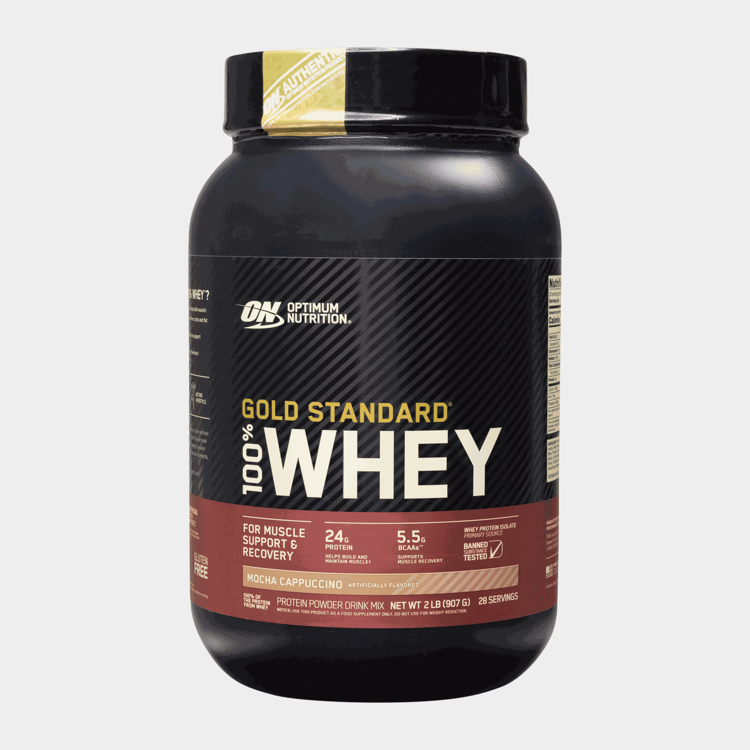 100 % Whey Gold Standard 908 g - Mocha Cappuccino, proteinpulver -