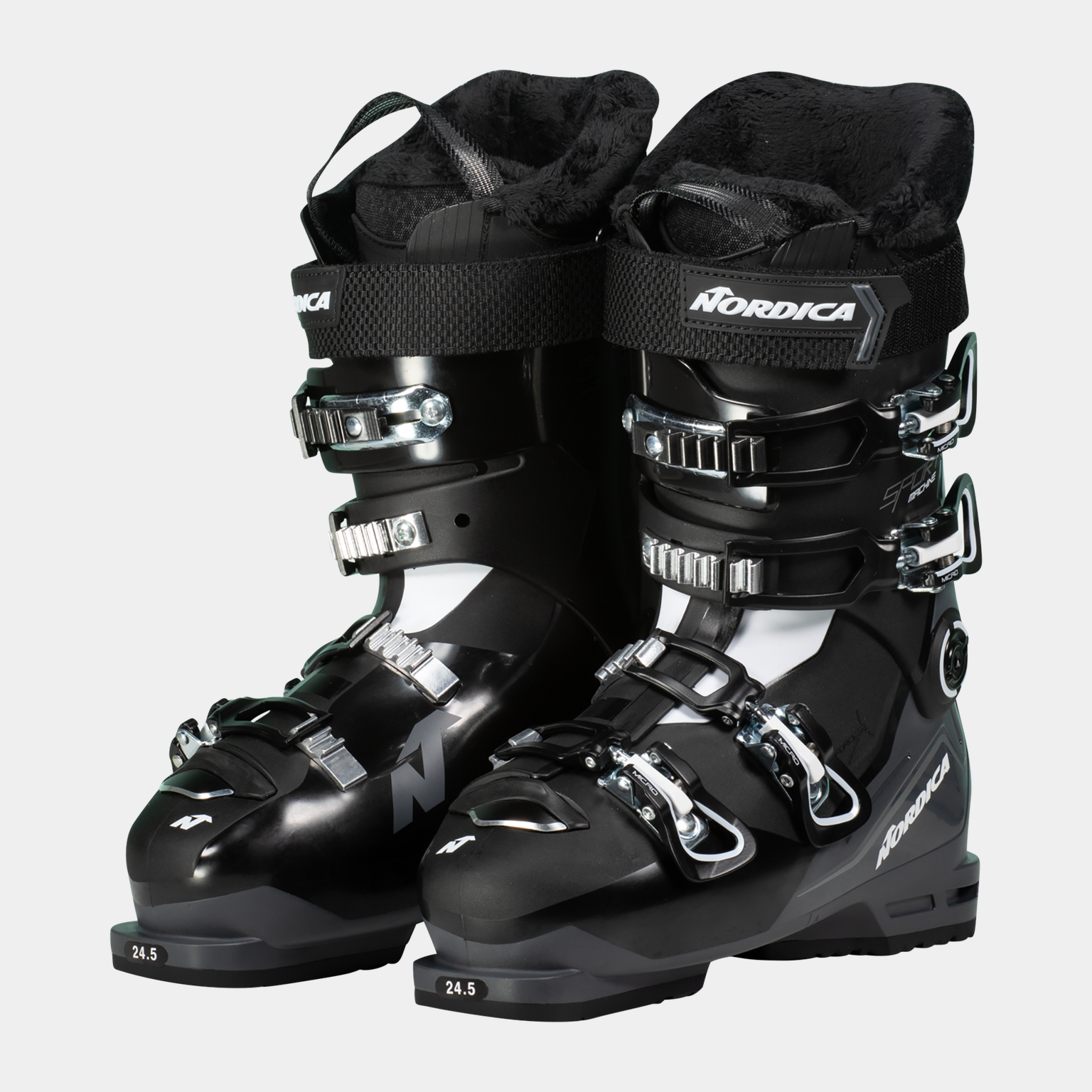 Botas de esqui femininas para todas as estações Sportmachine 3 LX 75 24/25, pretas