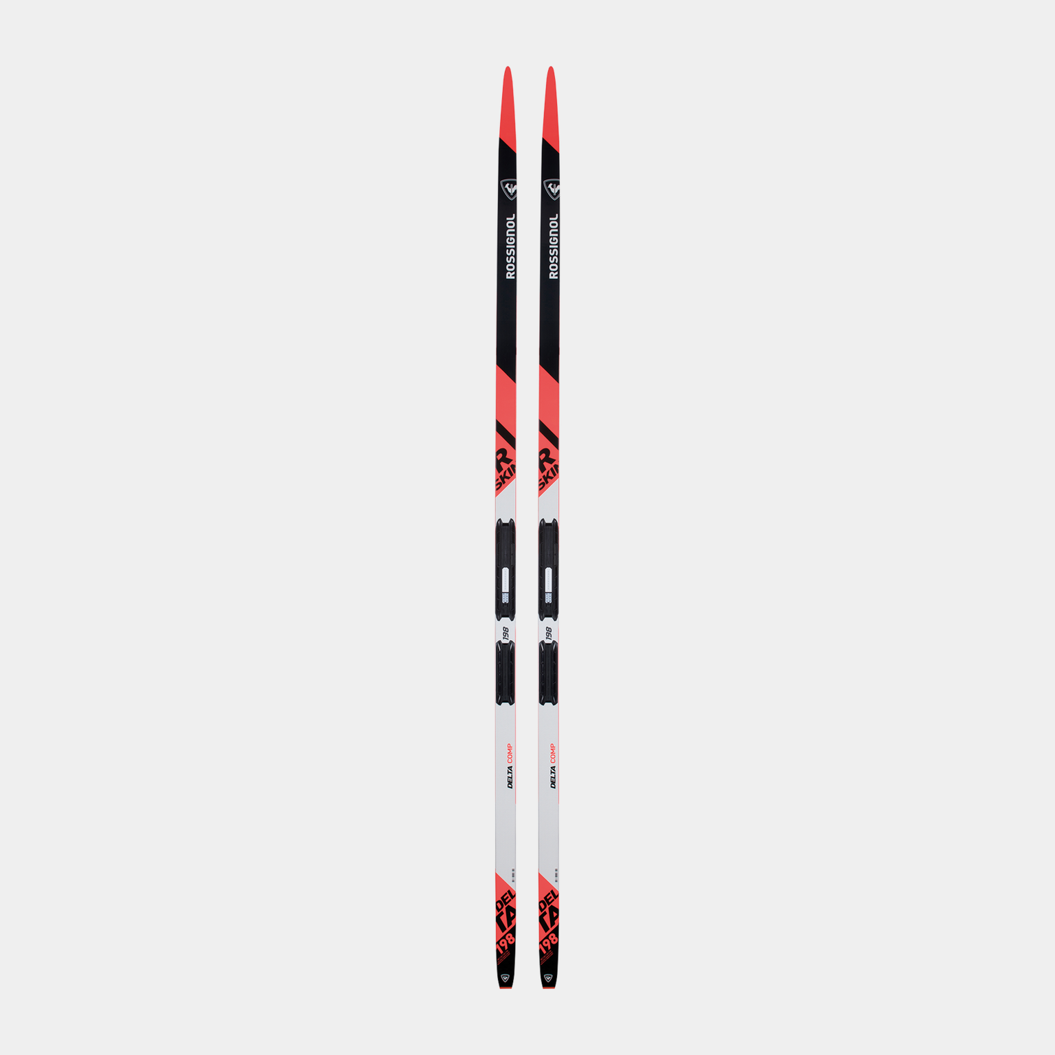 Esquis de esqui cross-country R-Skin Delta Comp - IFP 23/24, unissex - branco