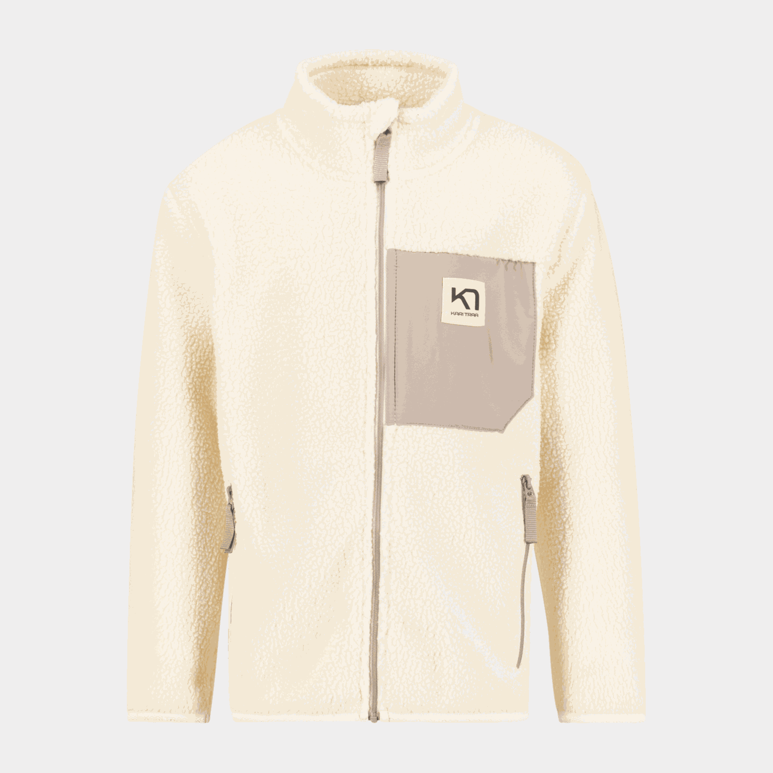  Røthe fleece juniorjack – wit
