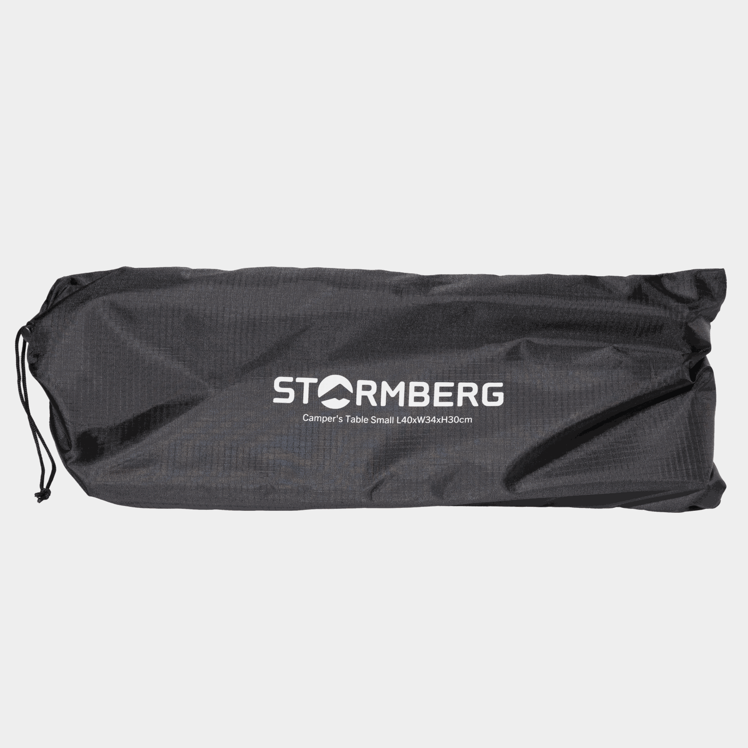  Kleine zwarte campingtafel