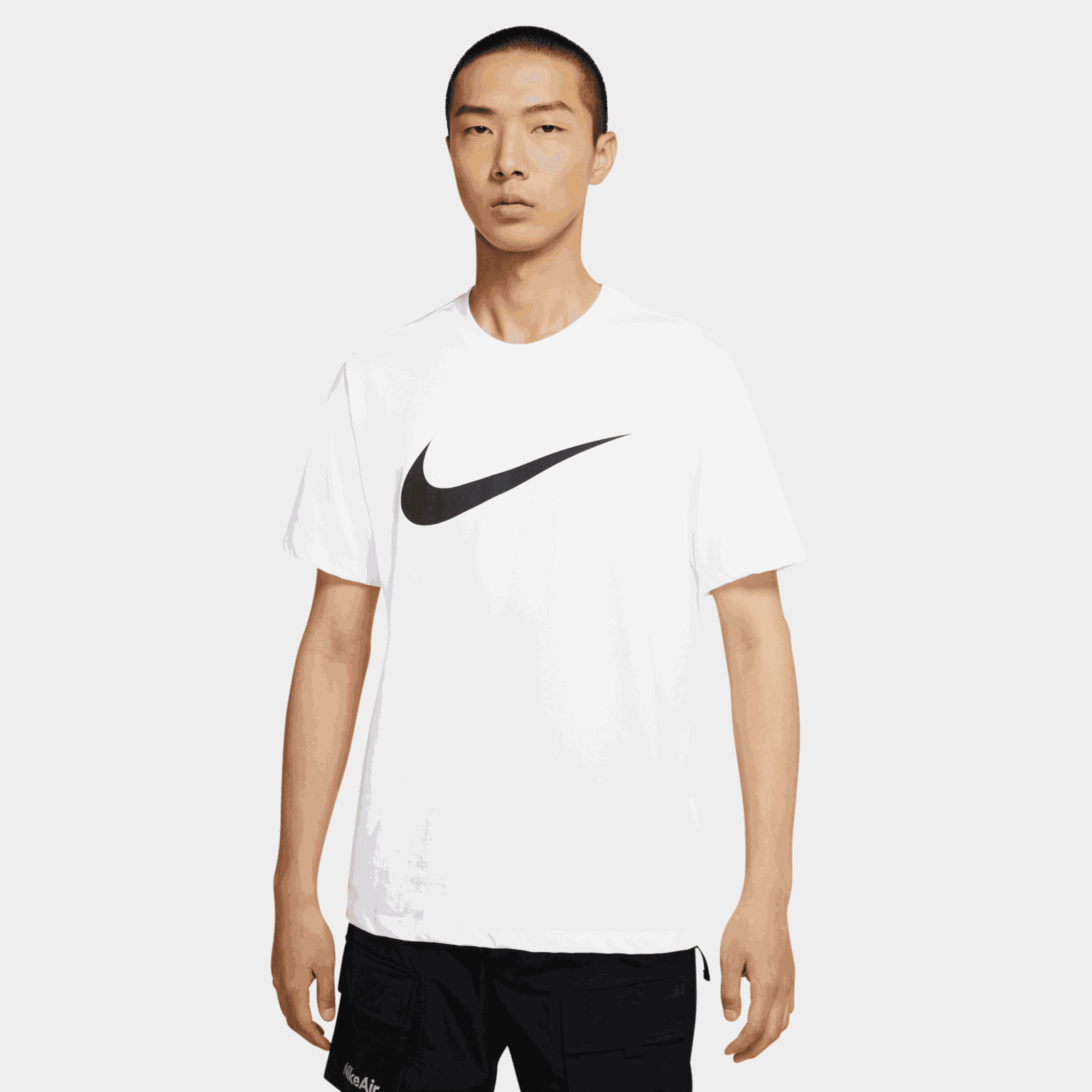  Męska koszulka Icon Swoosh, biała