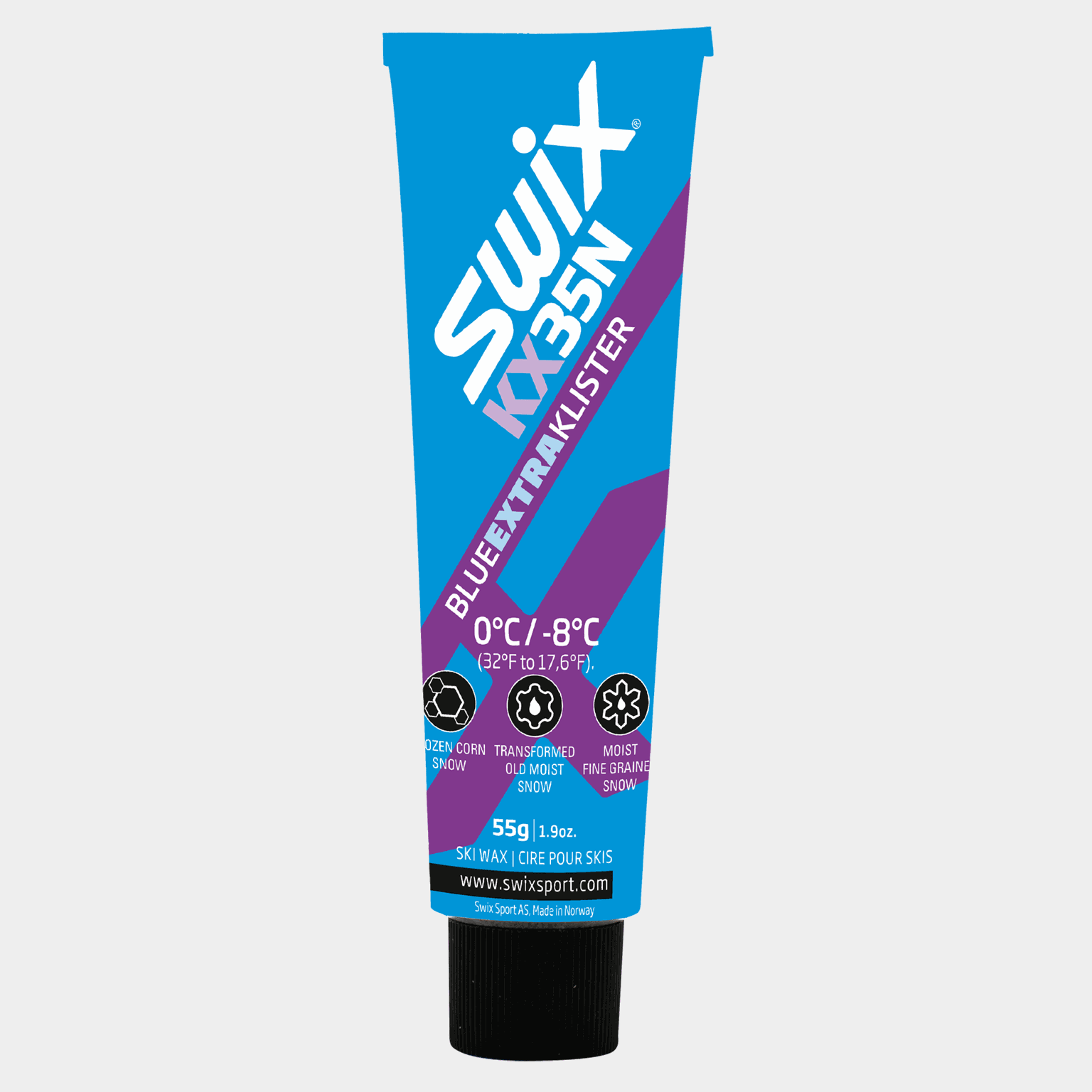  KX35N Azul, 0°C a -8°C 23/24, Adesivo -