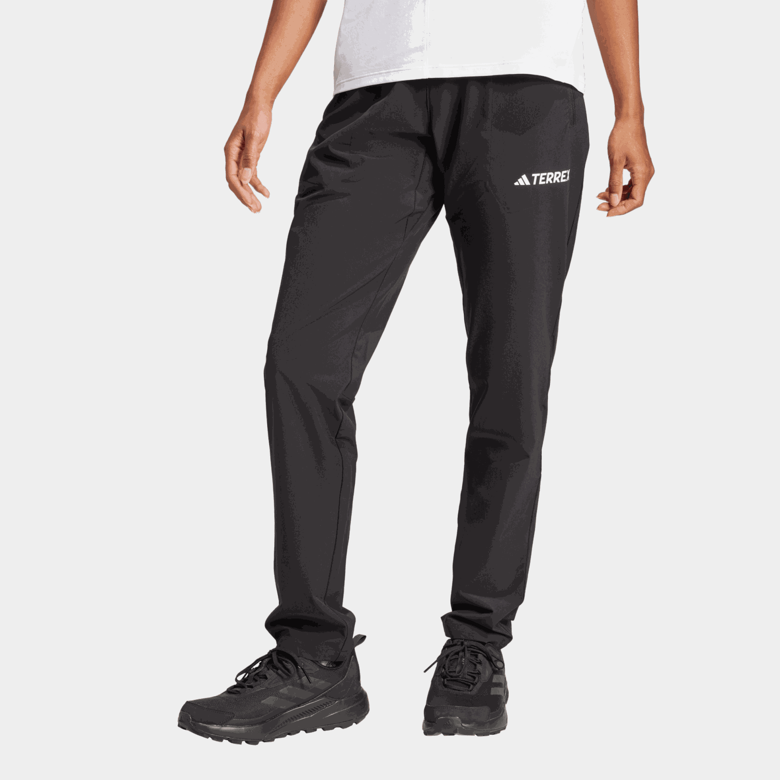 Multi Essentials Stretch Pants, turbukse, dame - Svart